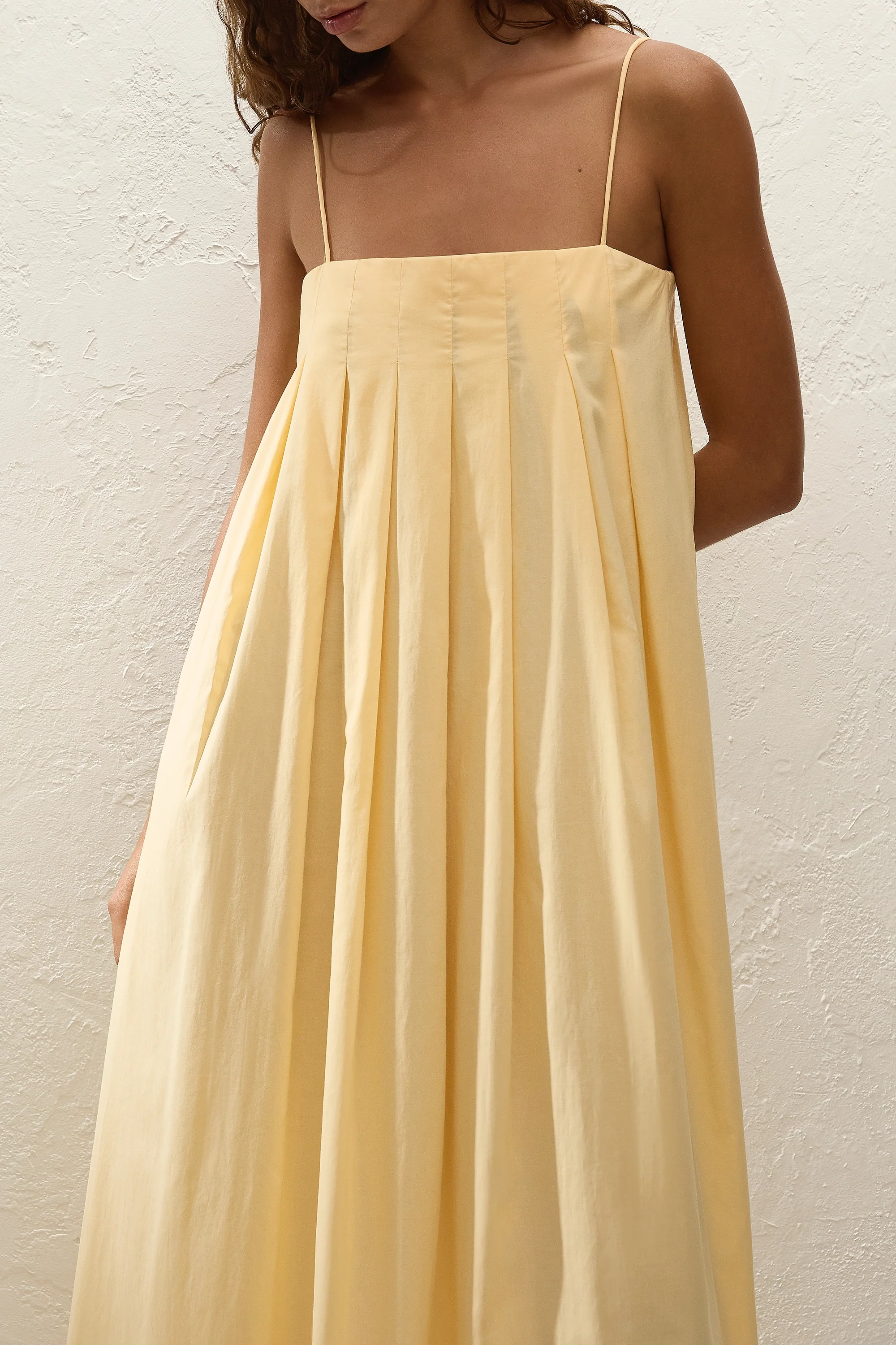 Lopez Midi Dress Banana - Image 7