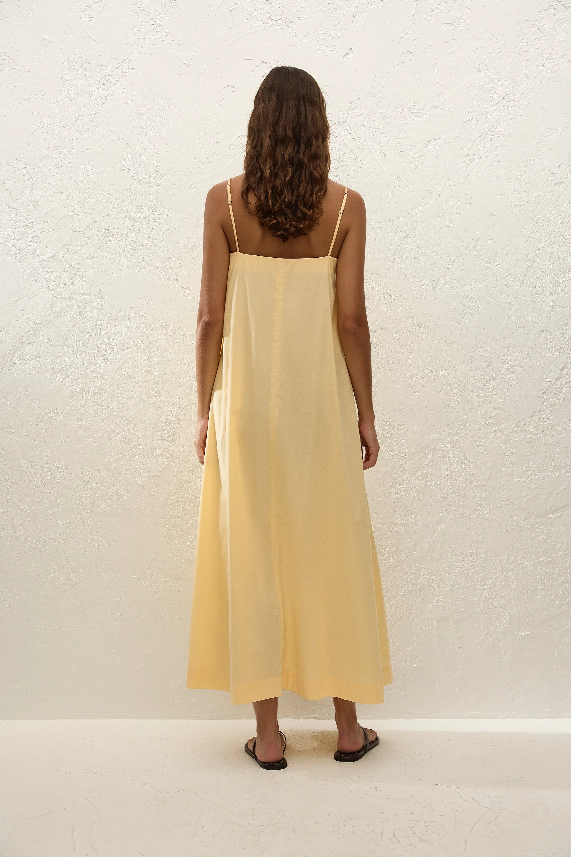 Lopez Midi Dress Banana - Image 8