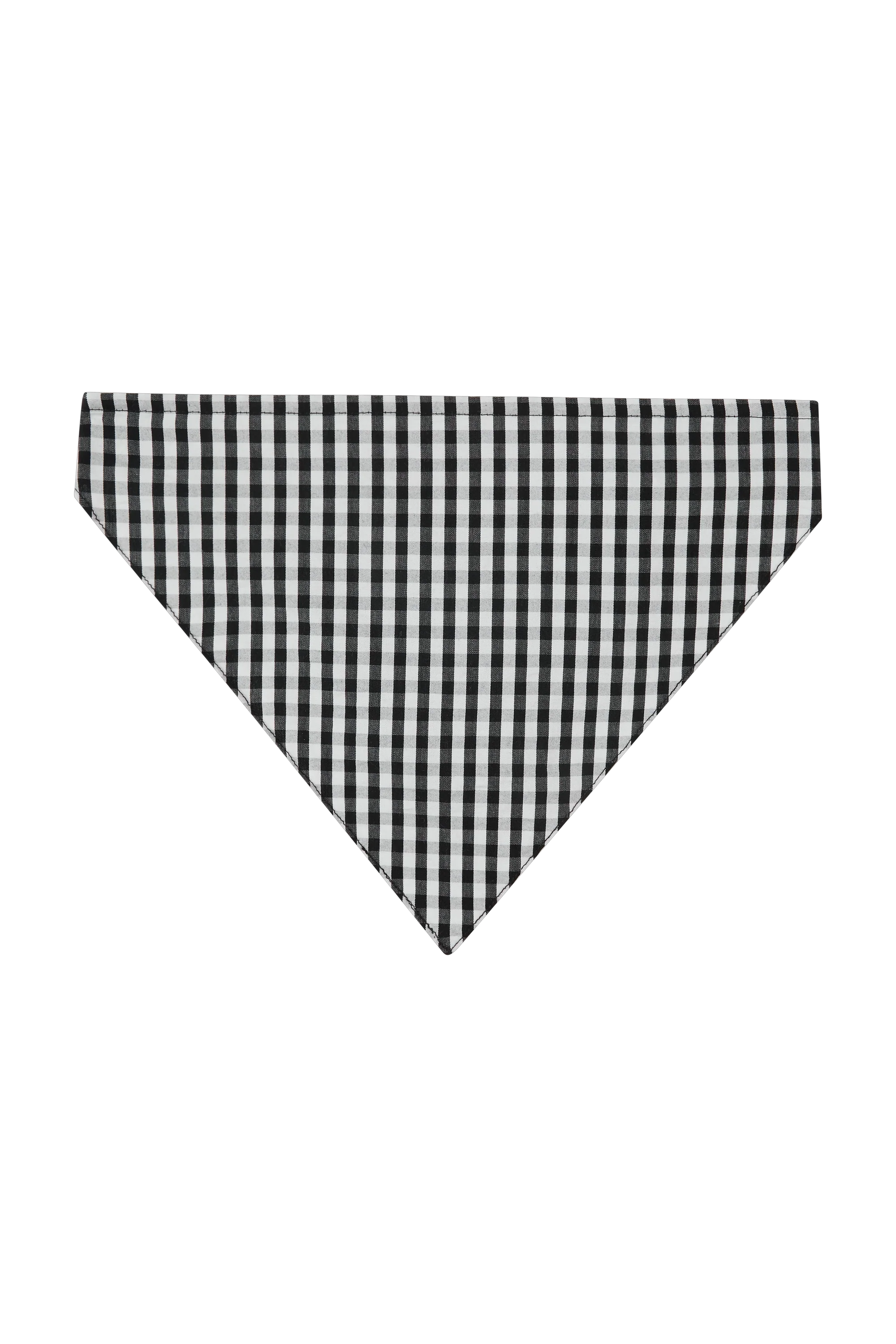 Lucia Head Scarf Black Textured Gingham - Image 6