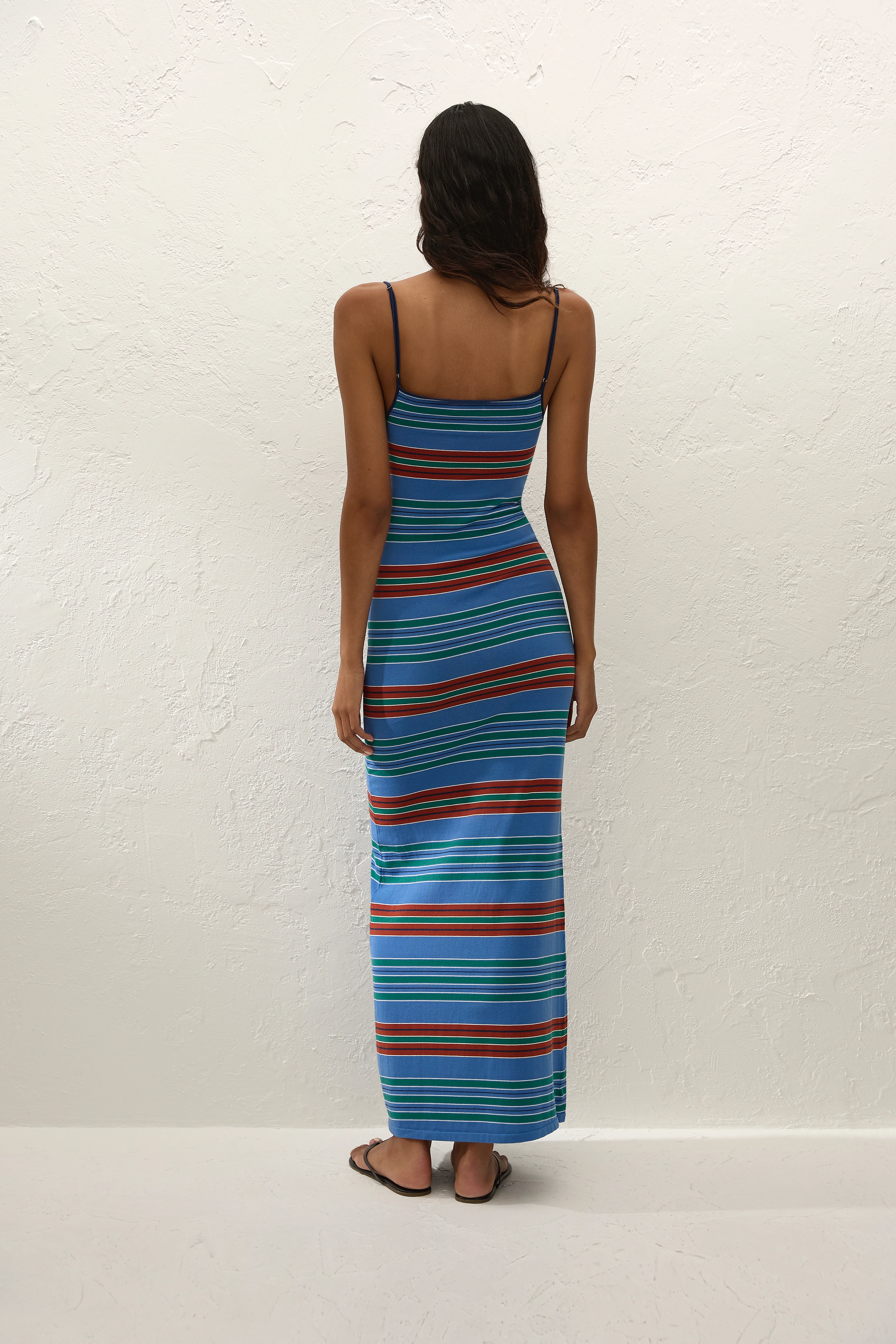 Lucy Maxi Dress Juan Stripe - Image 3