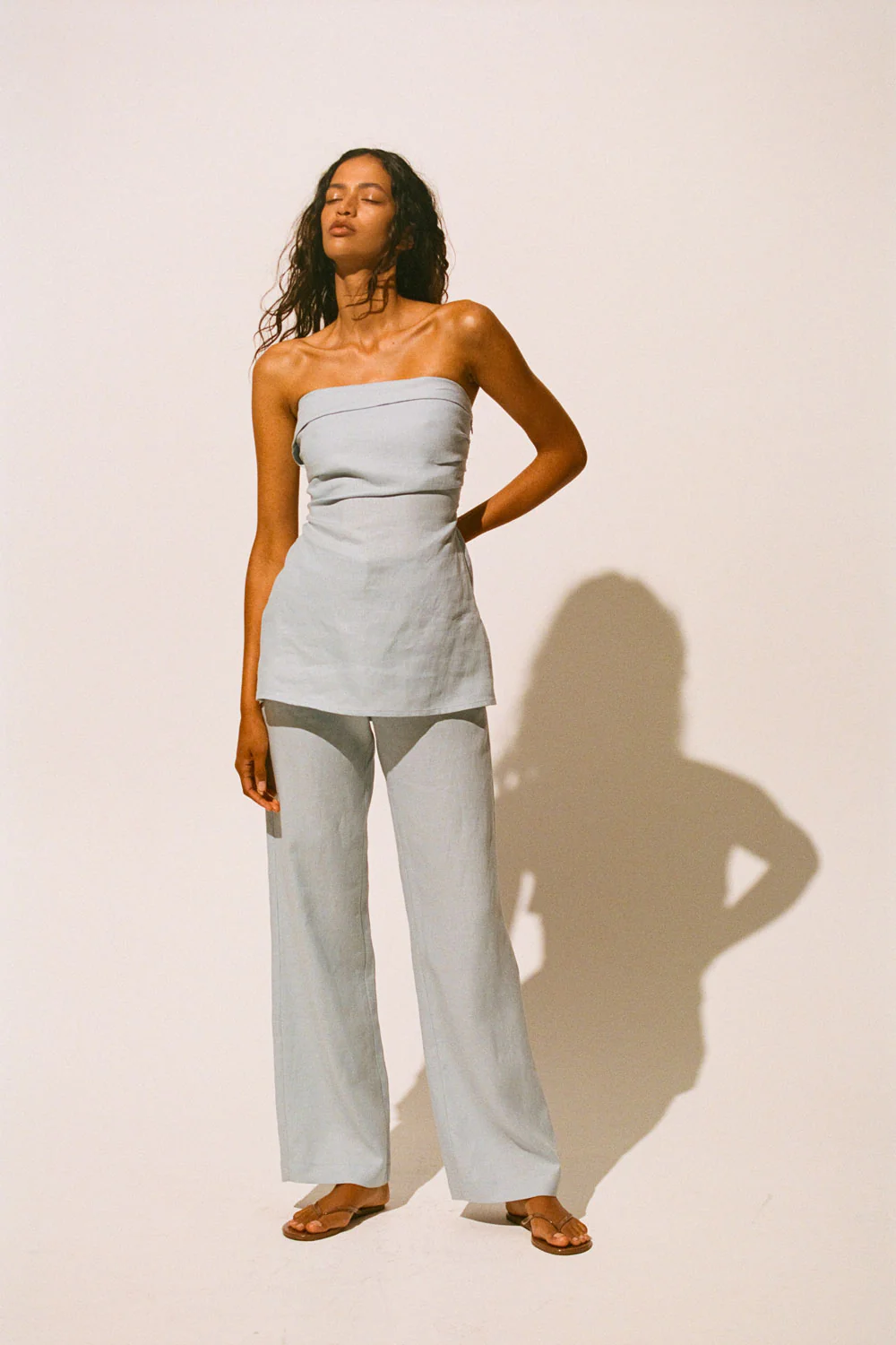 Lulea Pant Sky Blue - Final Sale - Image 2