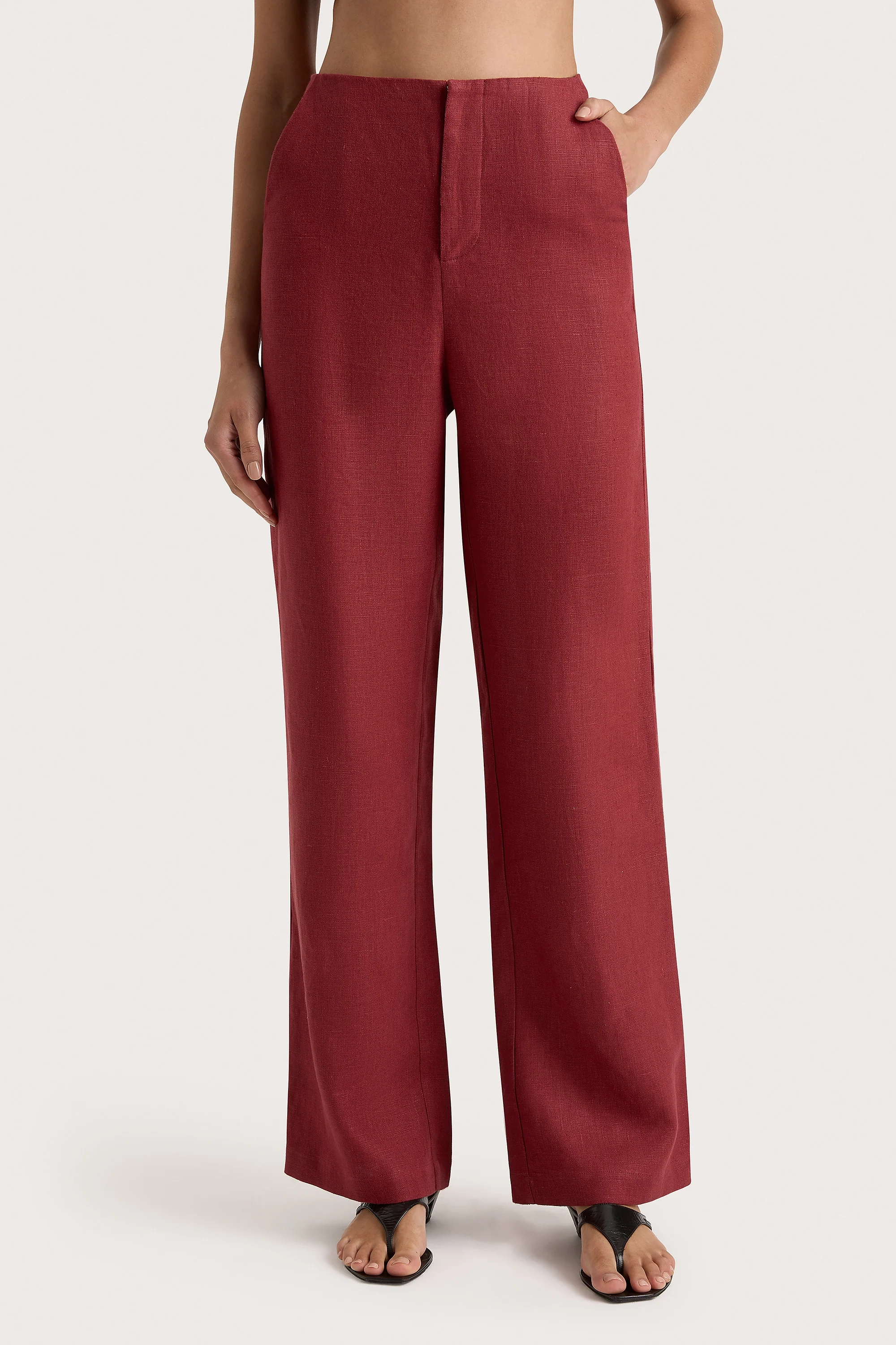 Lulea Pant Wine - Final Sale - Image 6