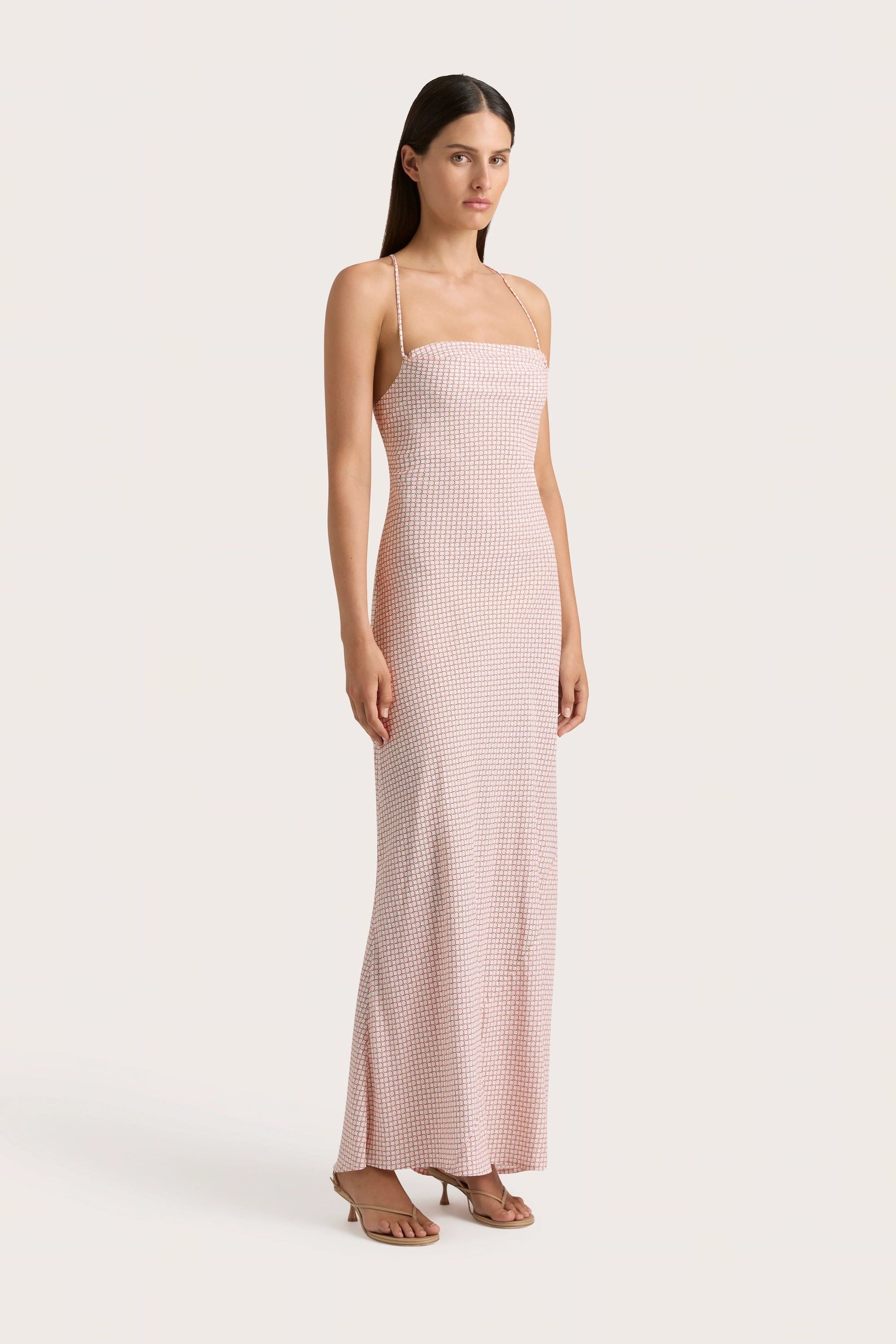 Lusia Maxi Dress Oliander Blush - Final Sale - Image 3