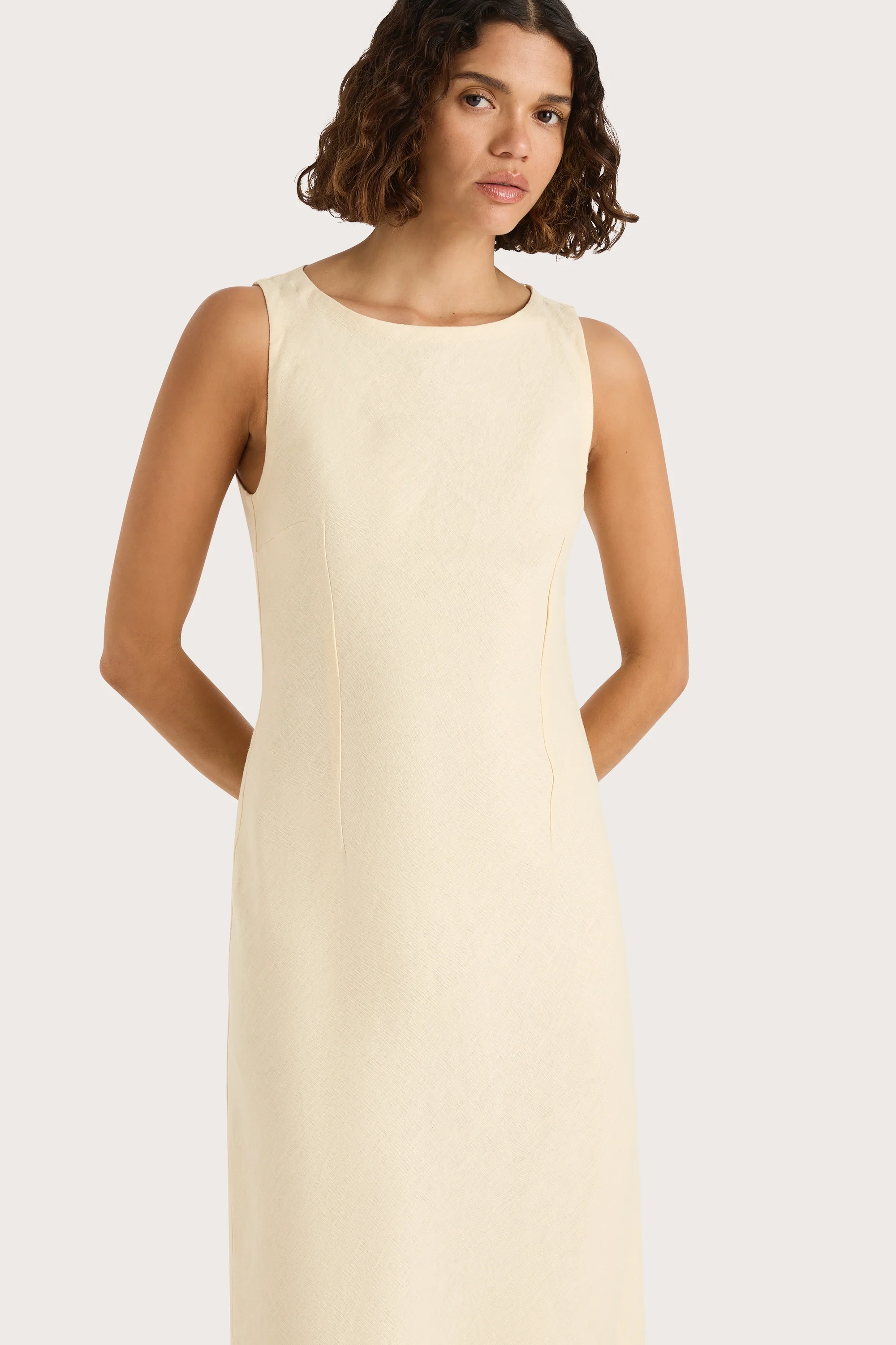 Lydie Maxi Dress Butter - Final Sale - Image 8