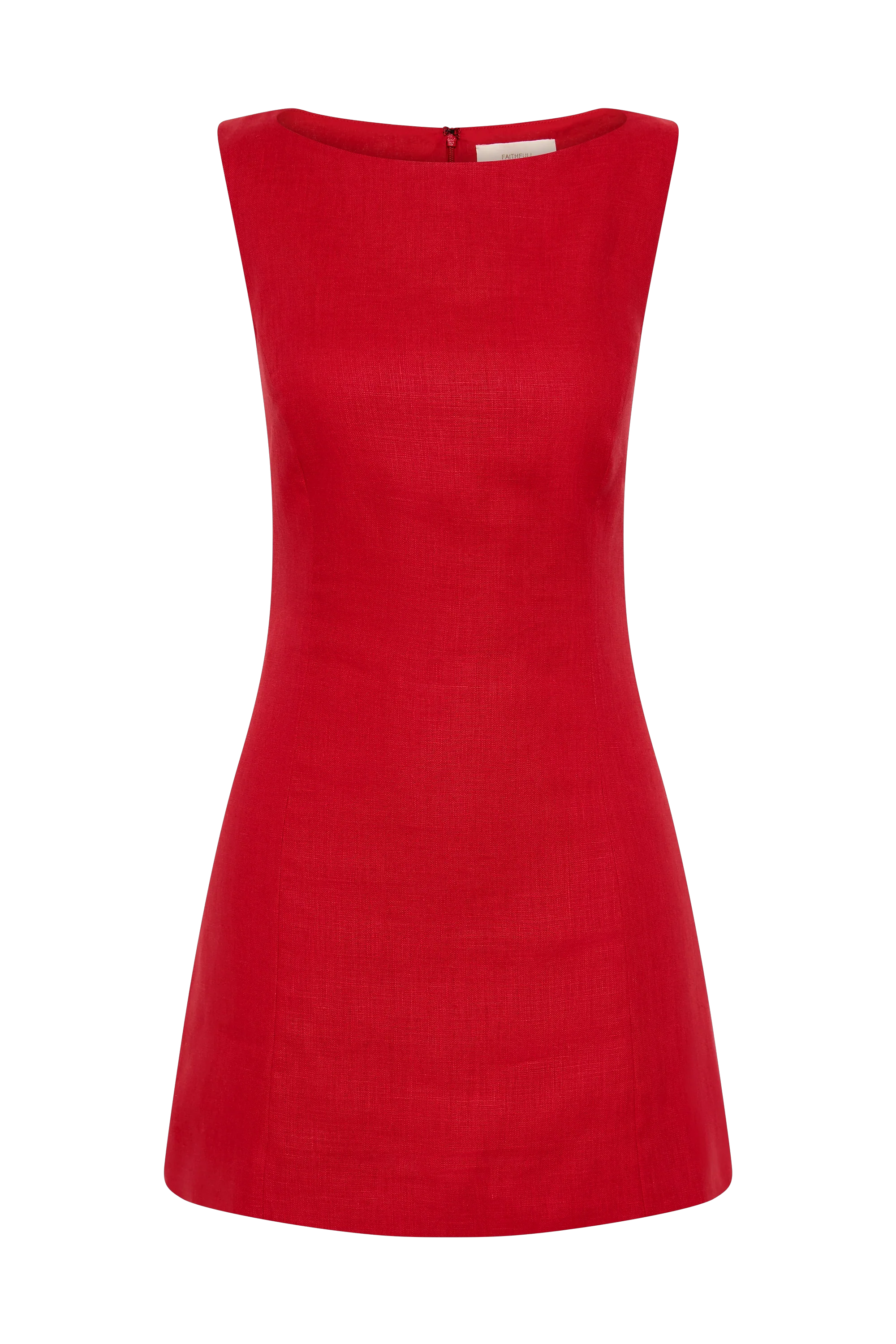 Lydie Mini Dress Red - Final Sale - Image 8