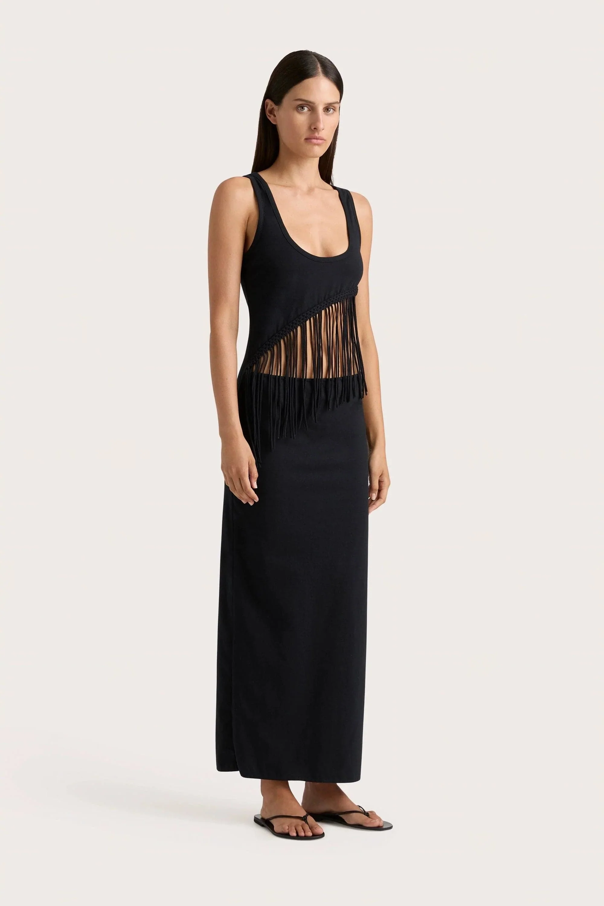 Maceio Maxi Dress Black - Final Sale - Image 3