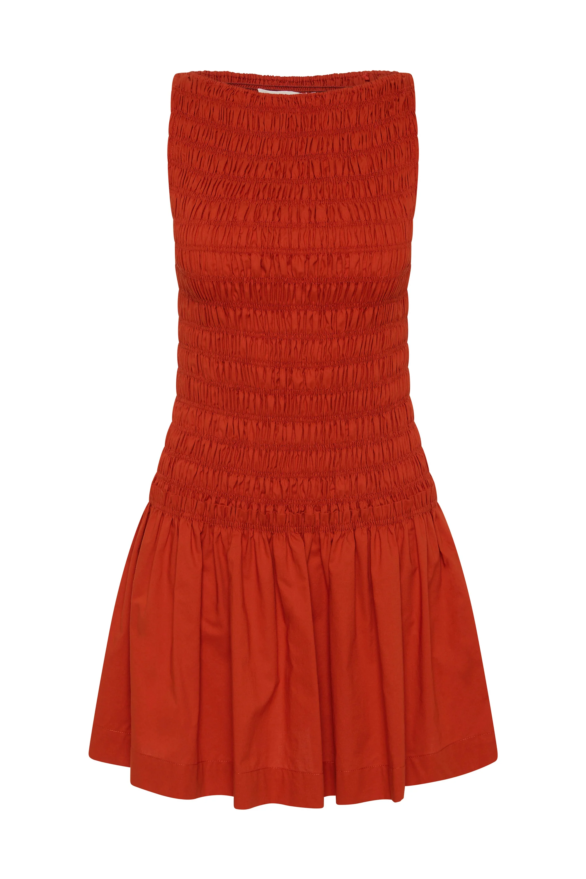 Maria Mini Dress Dusty Tomato - Image 8