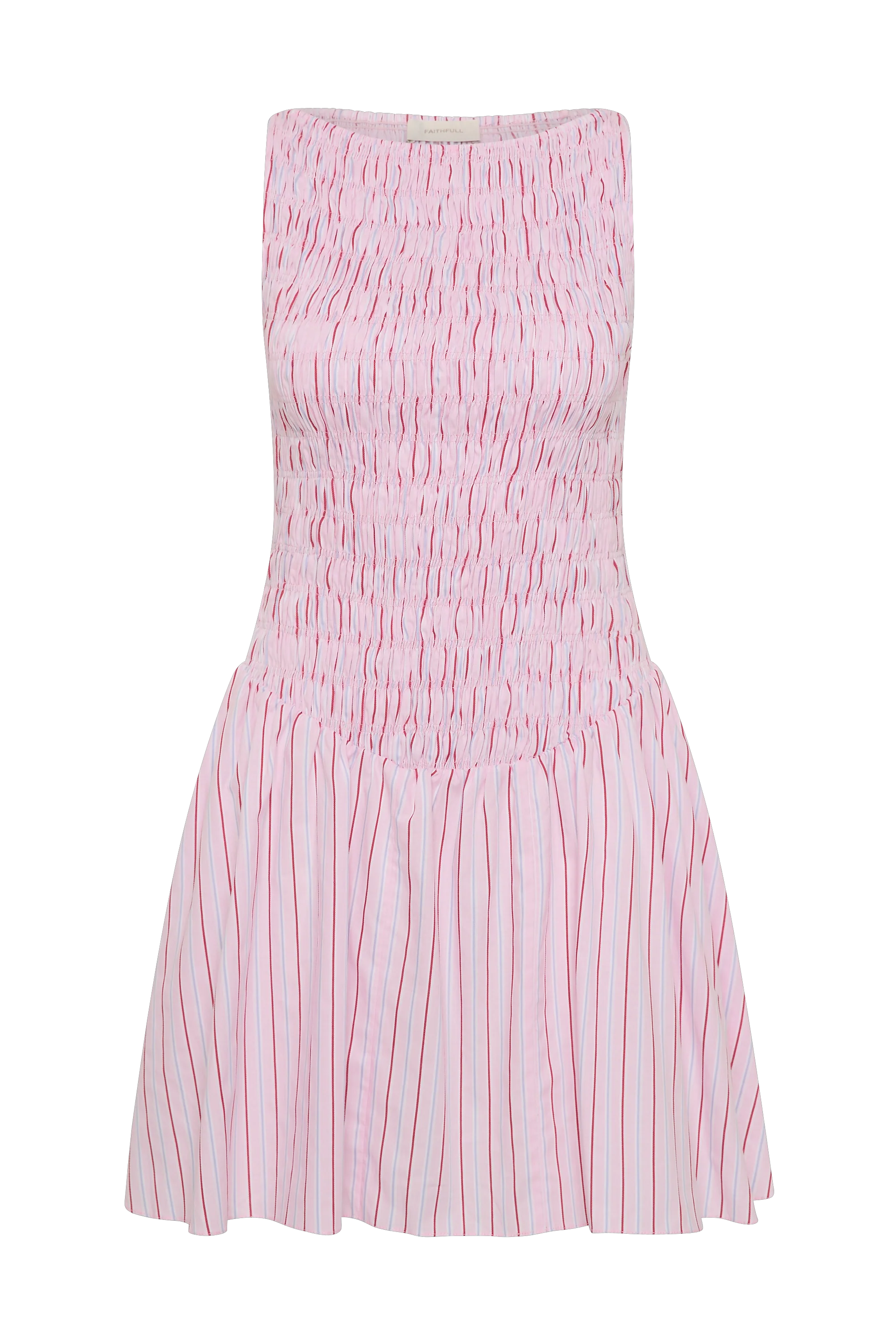 Martina Mini Dress Fiori Stripe Palazzo - Image 6