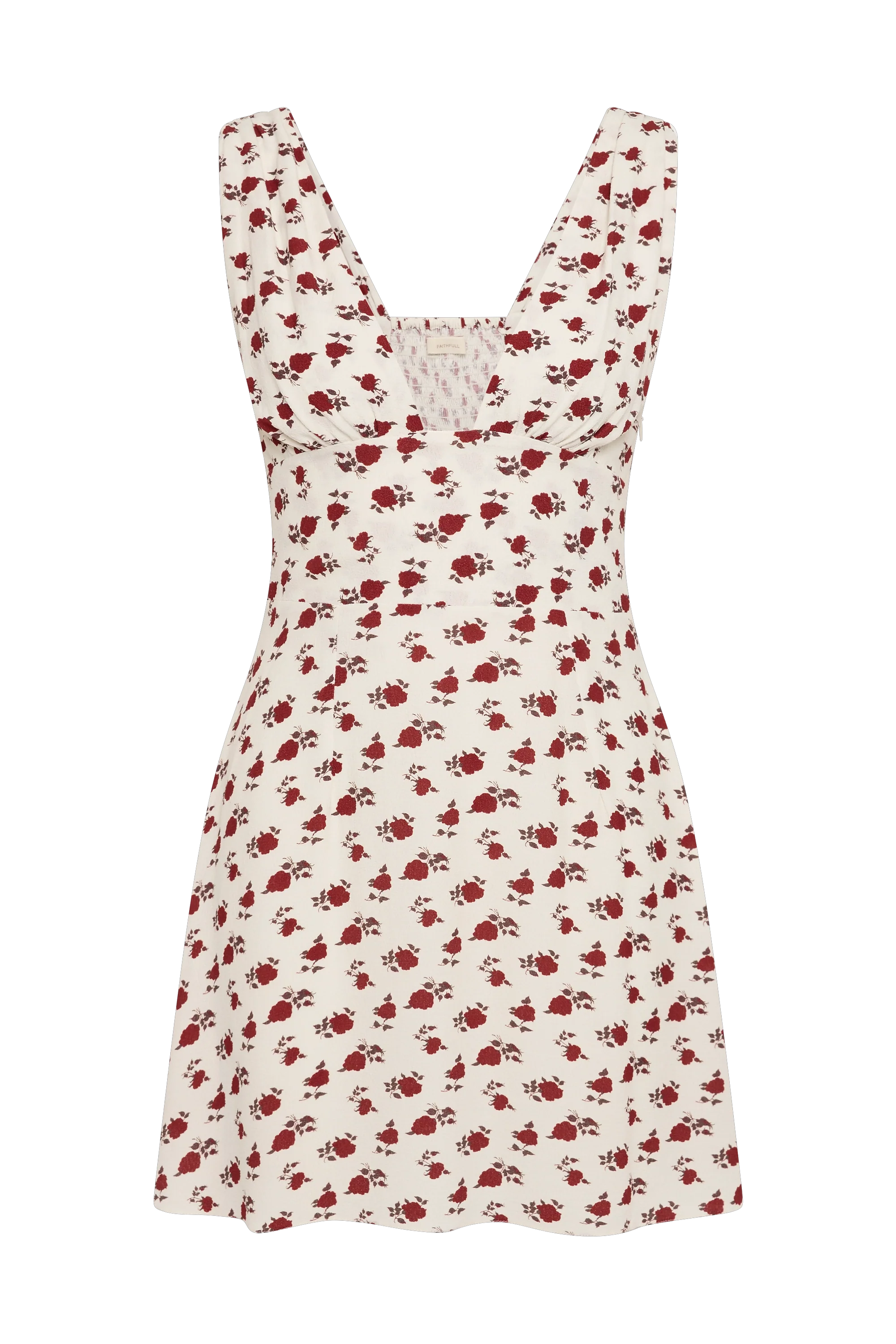 Mela Mini Dress Hazy Rose Deep Red - Final Sale - Image 6