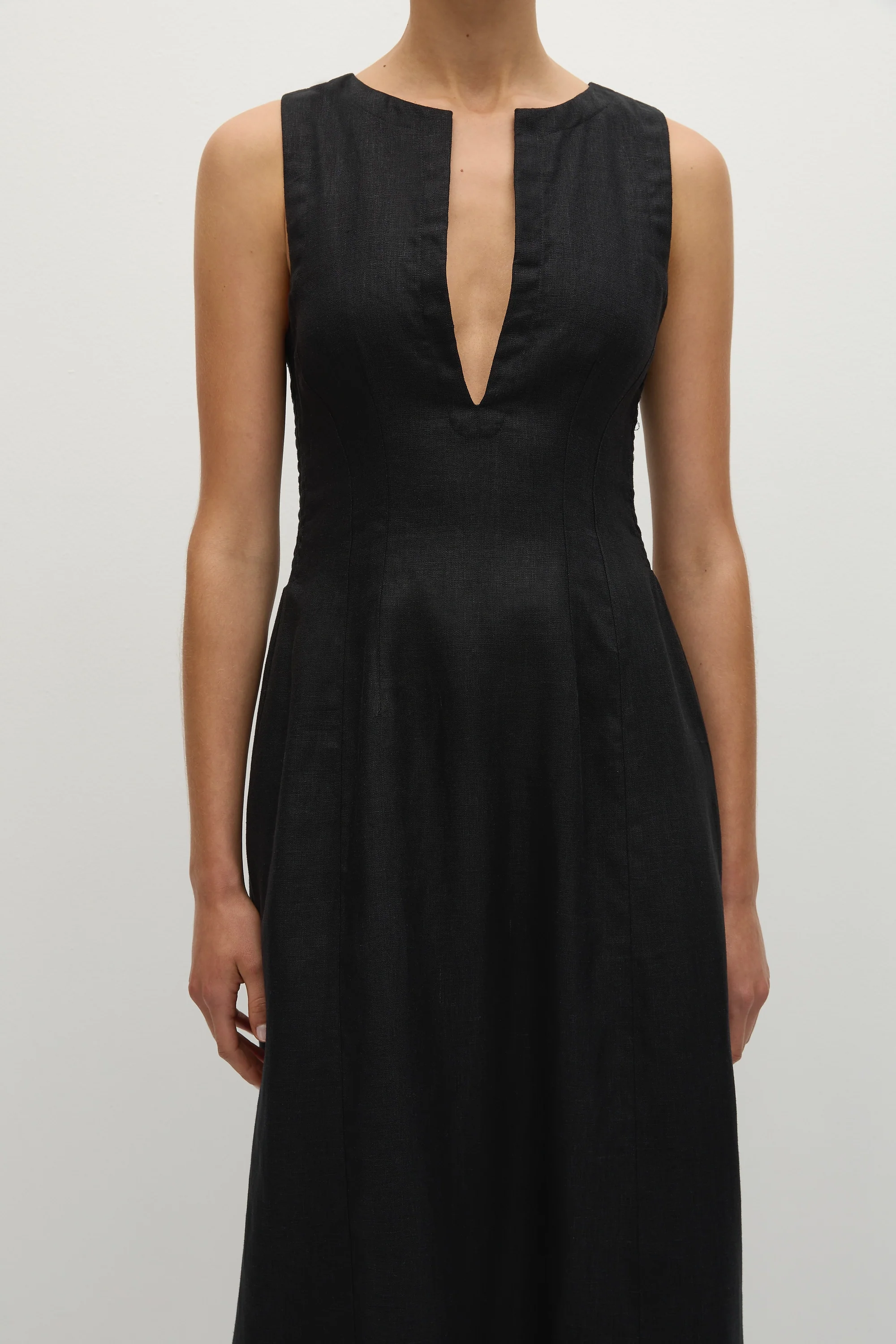 Melia Maxi Dress Black - Final Sale - Image 2