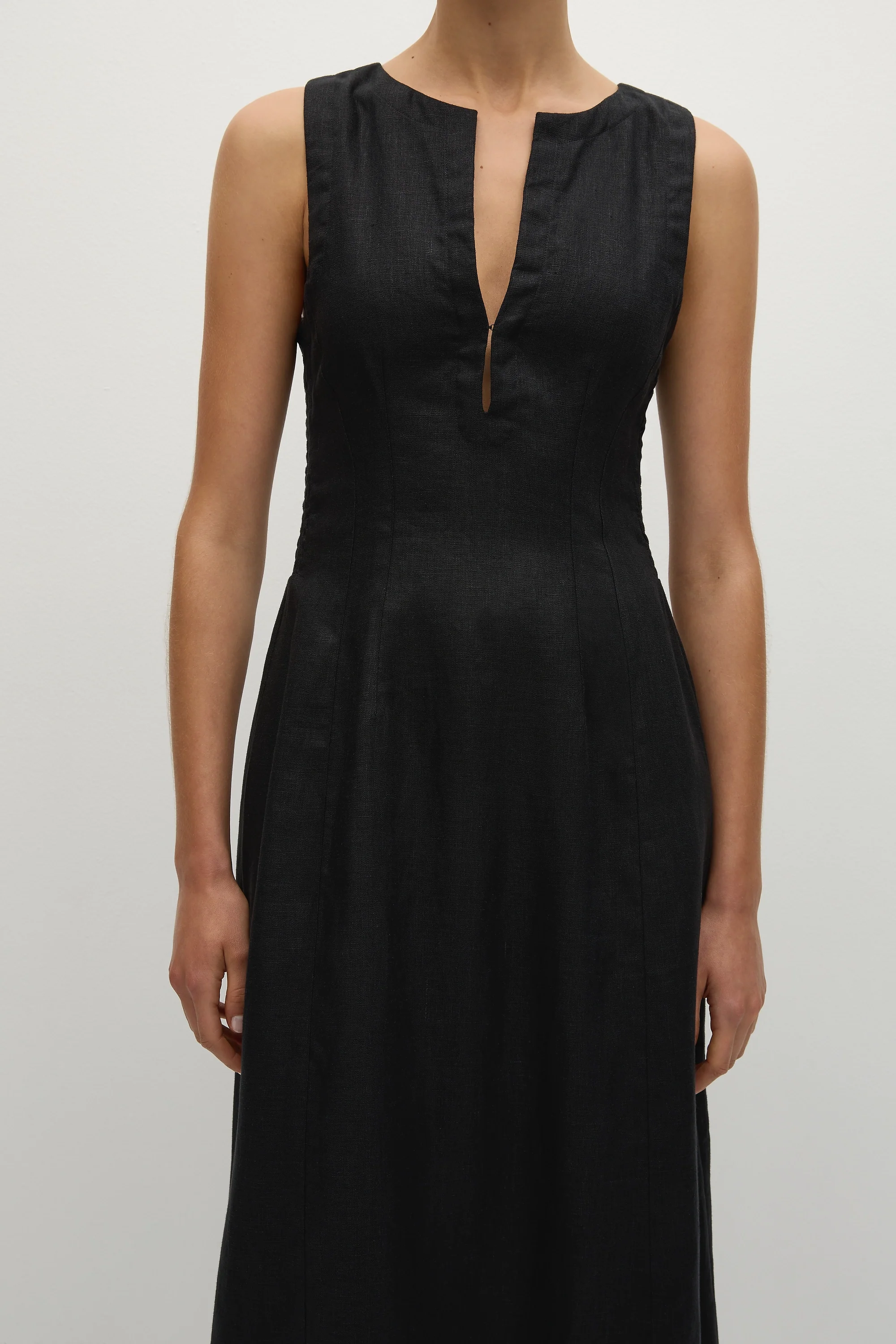 Melia Maxi Dress Black - Final Sale - Image 3
