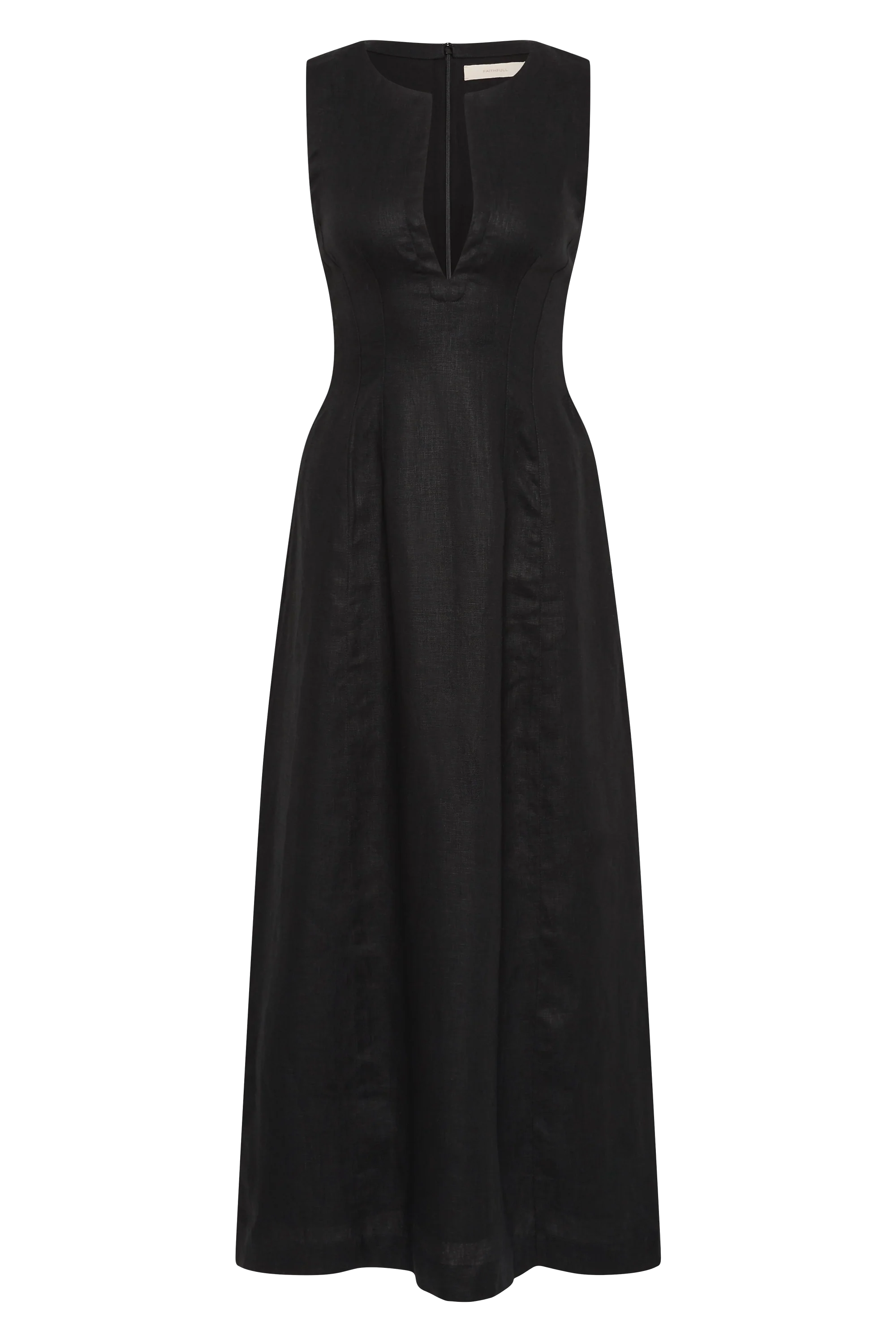 Melia Maxi Dress Black - Final Sale - Image 7