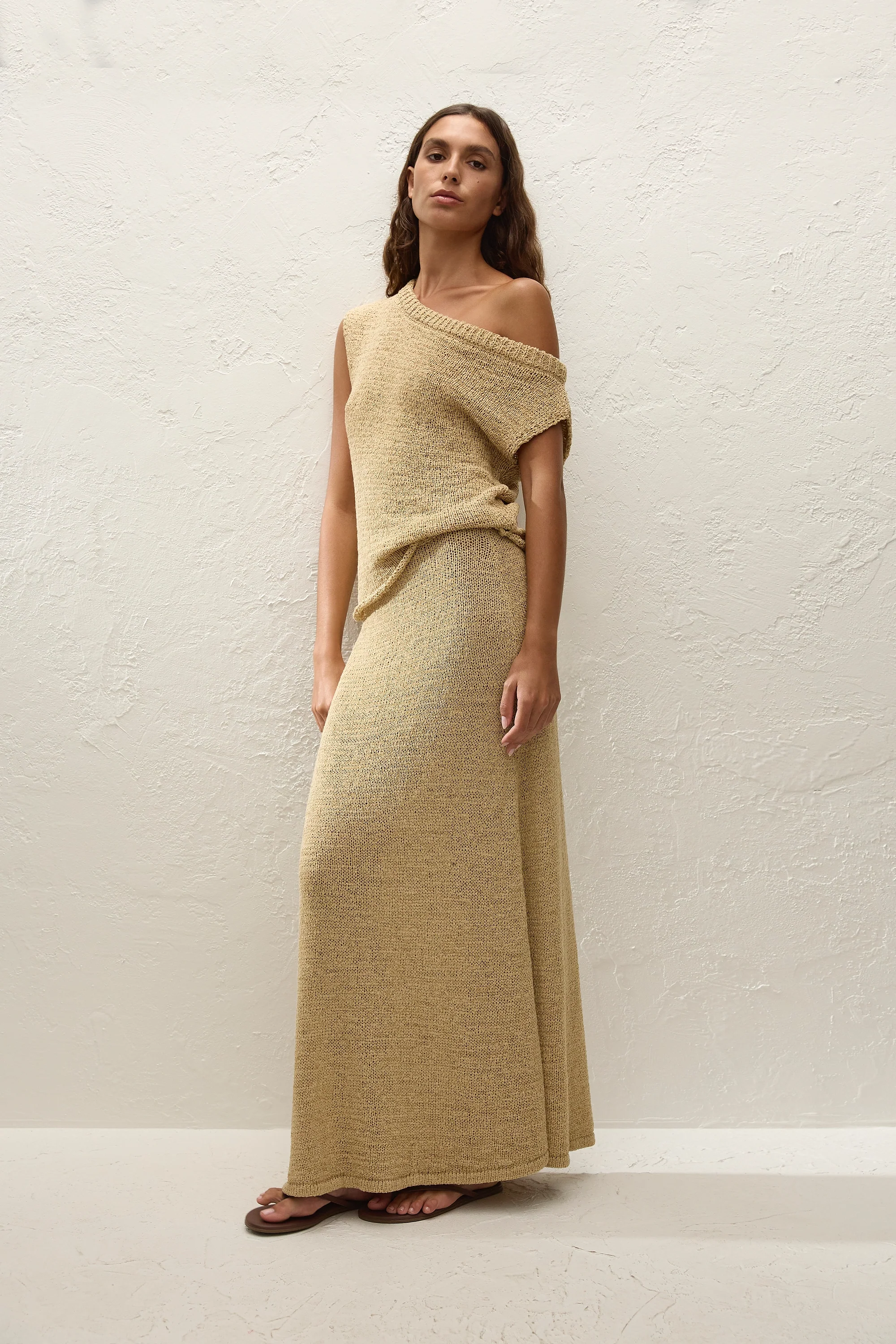 Micah Skirt Wheat - Image 3
