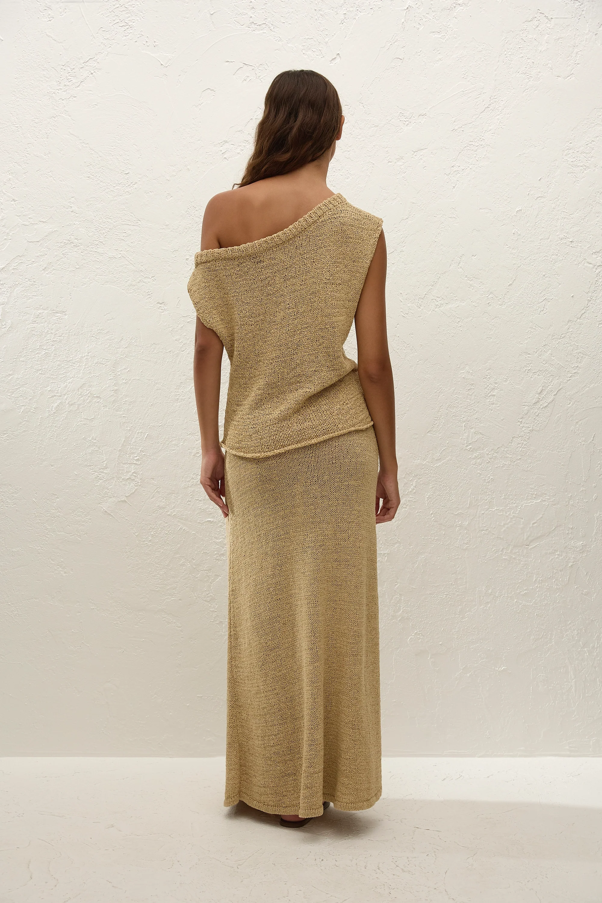 Micah Skirt Wheat - Image 4