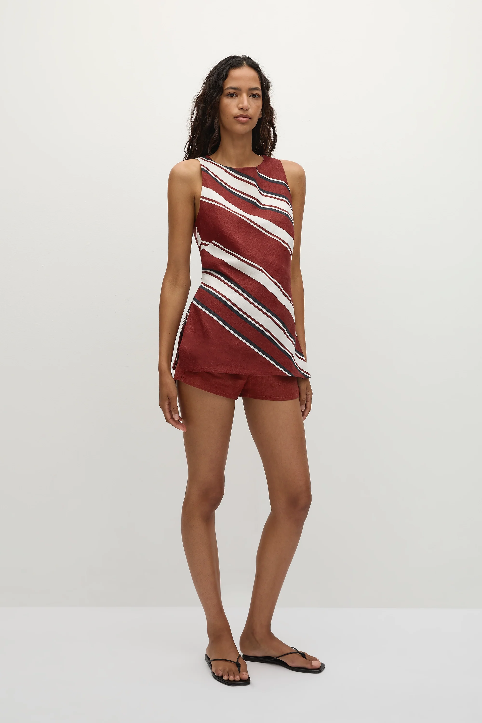 Miel Tunic Top Hydra Stripe - Final Sale - Image 4