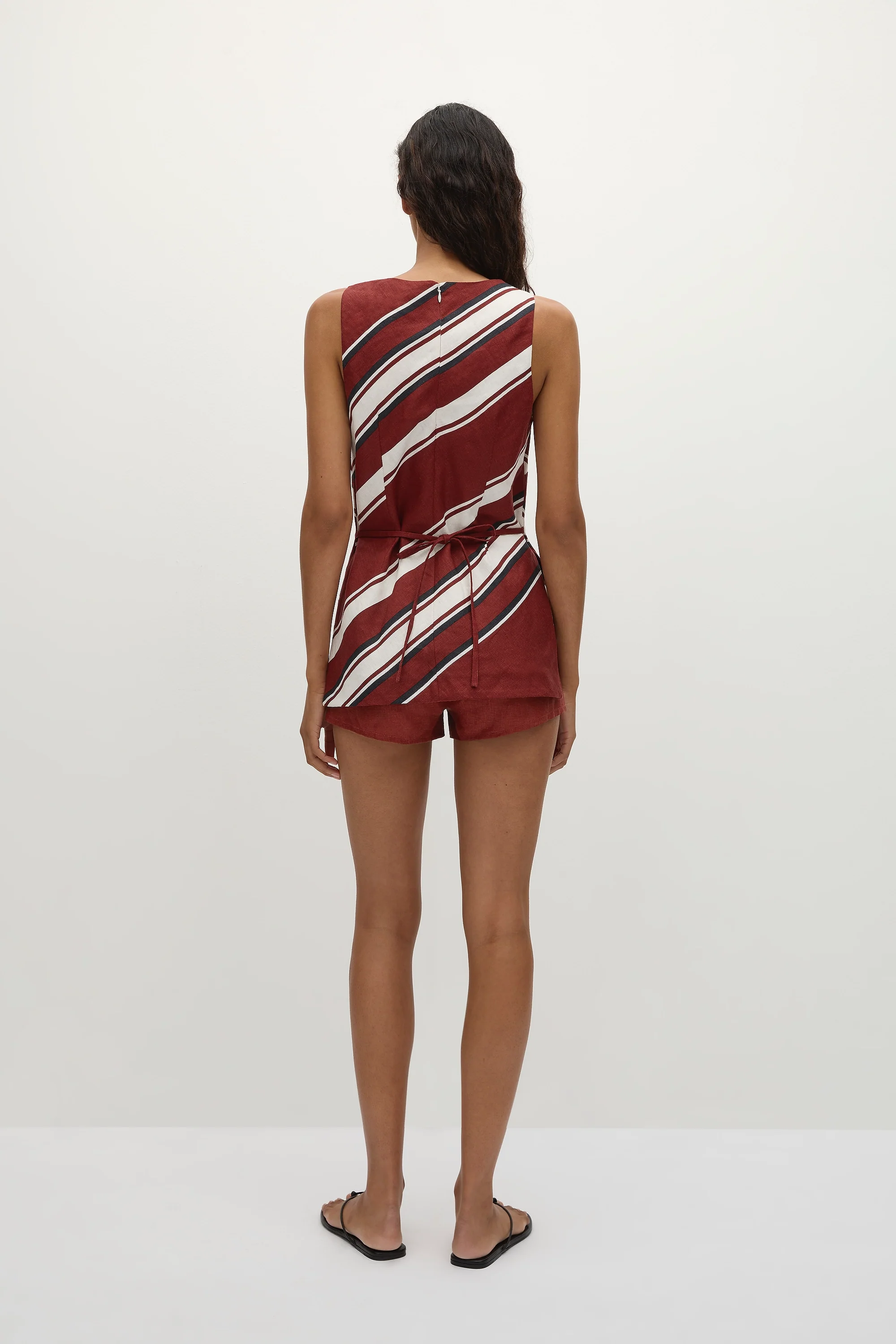 Miel Tunic Top Hydra Stripe - Final Sale - Image 5