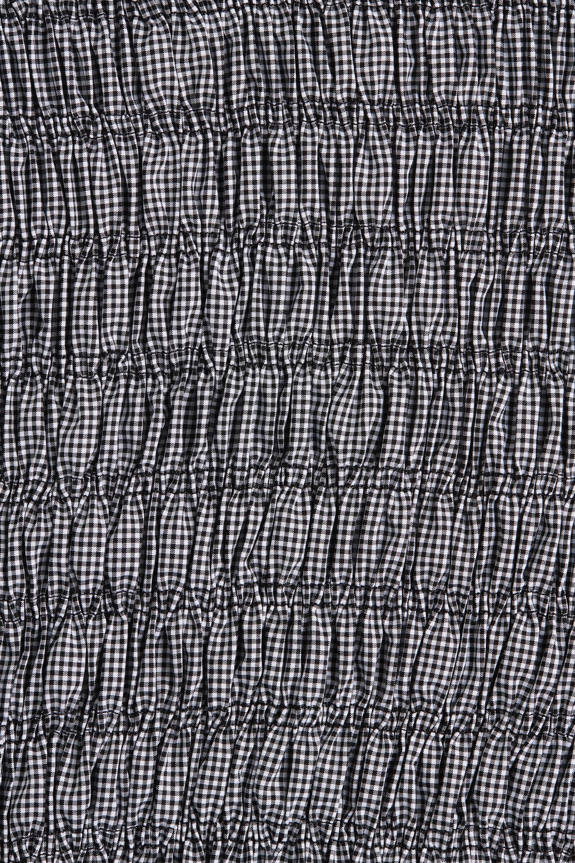 Noa Mini Dress Gingham Black - Final Sale - Image 6