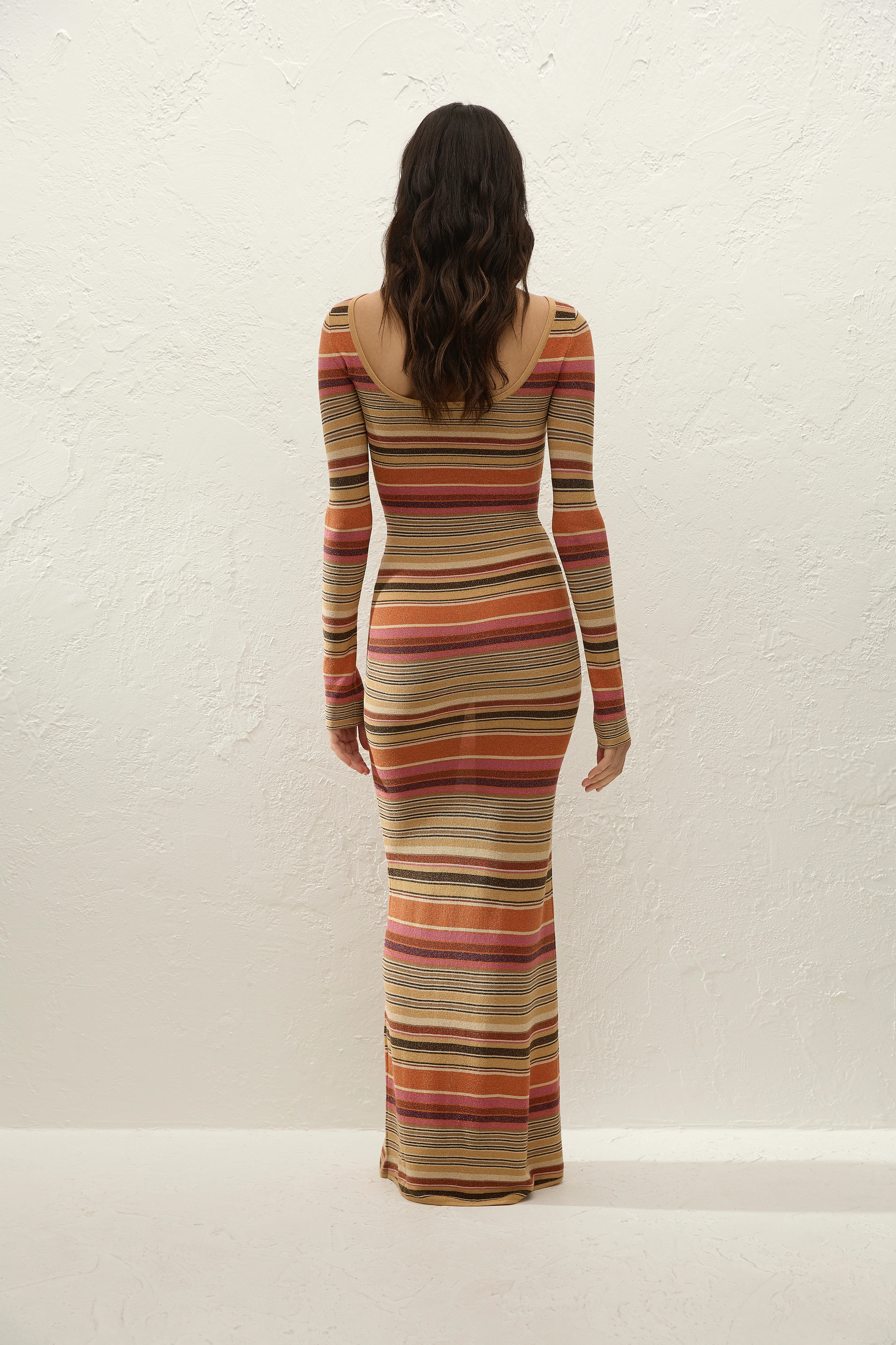 Notturna Maxi Dress Murano Amber - Image 5