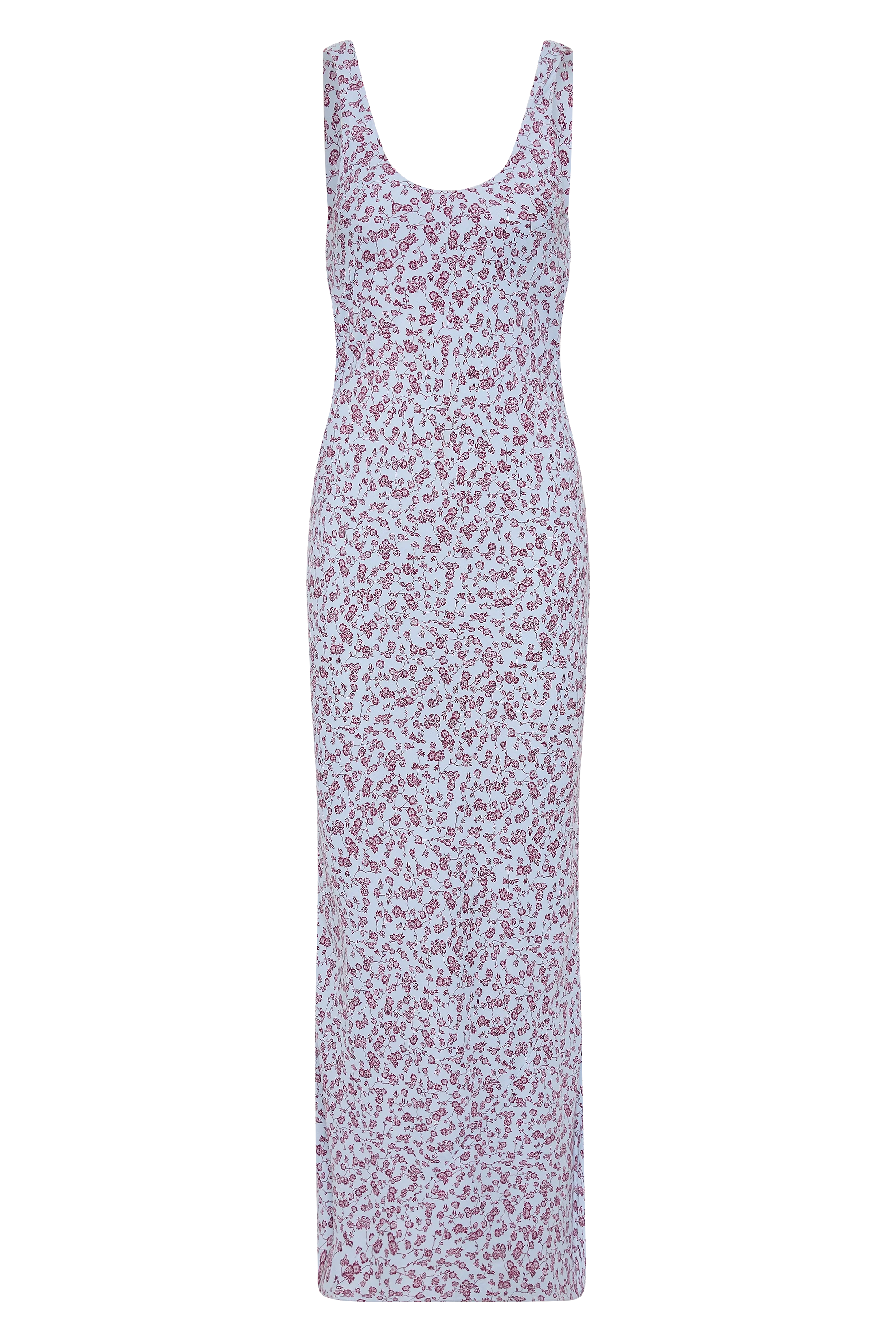 Olivia Maxi Dress Amaryllis Floral Blue - Final Sale - Image 13
