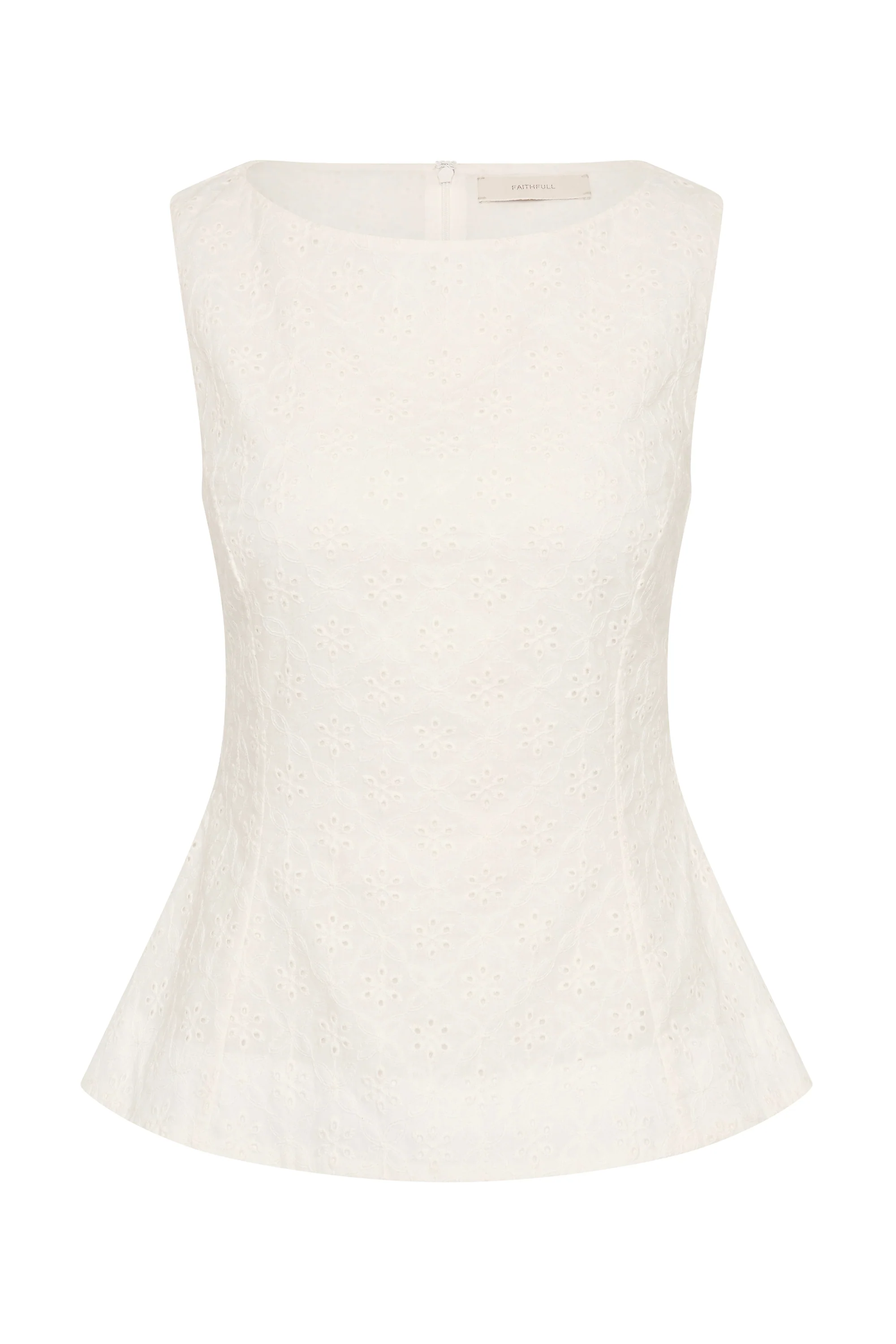 Olivia Top Valentina Broderie White - Image 10