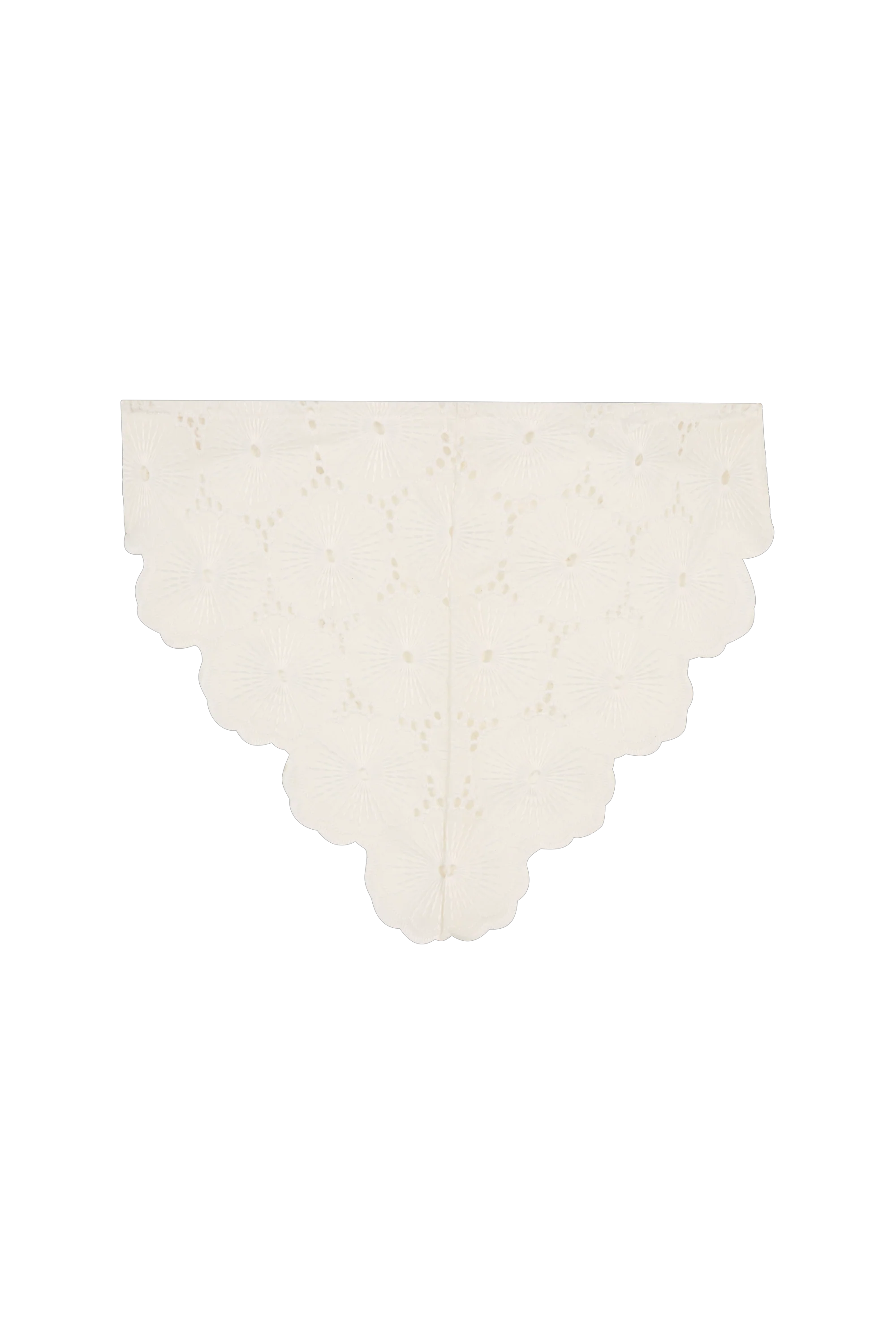 Paloma Head Scarf Dolce Broderie White - Image 7
