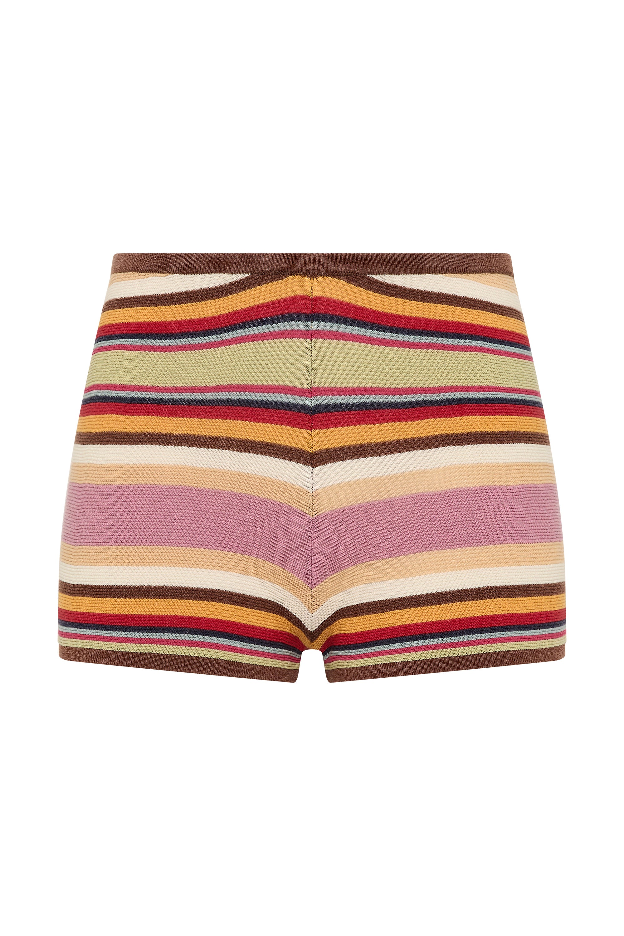 Playa Mini Short Luis Stripe Dusty Mauve - Image 6