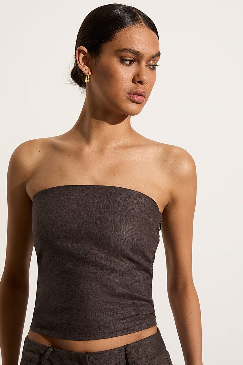 Praiyah Bodice Charcoal - Image 4