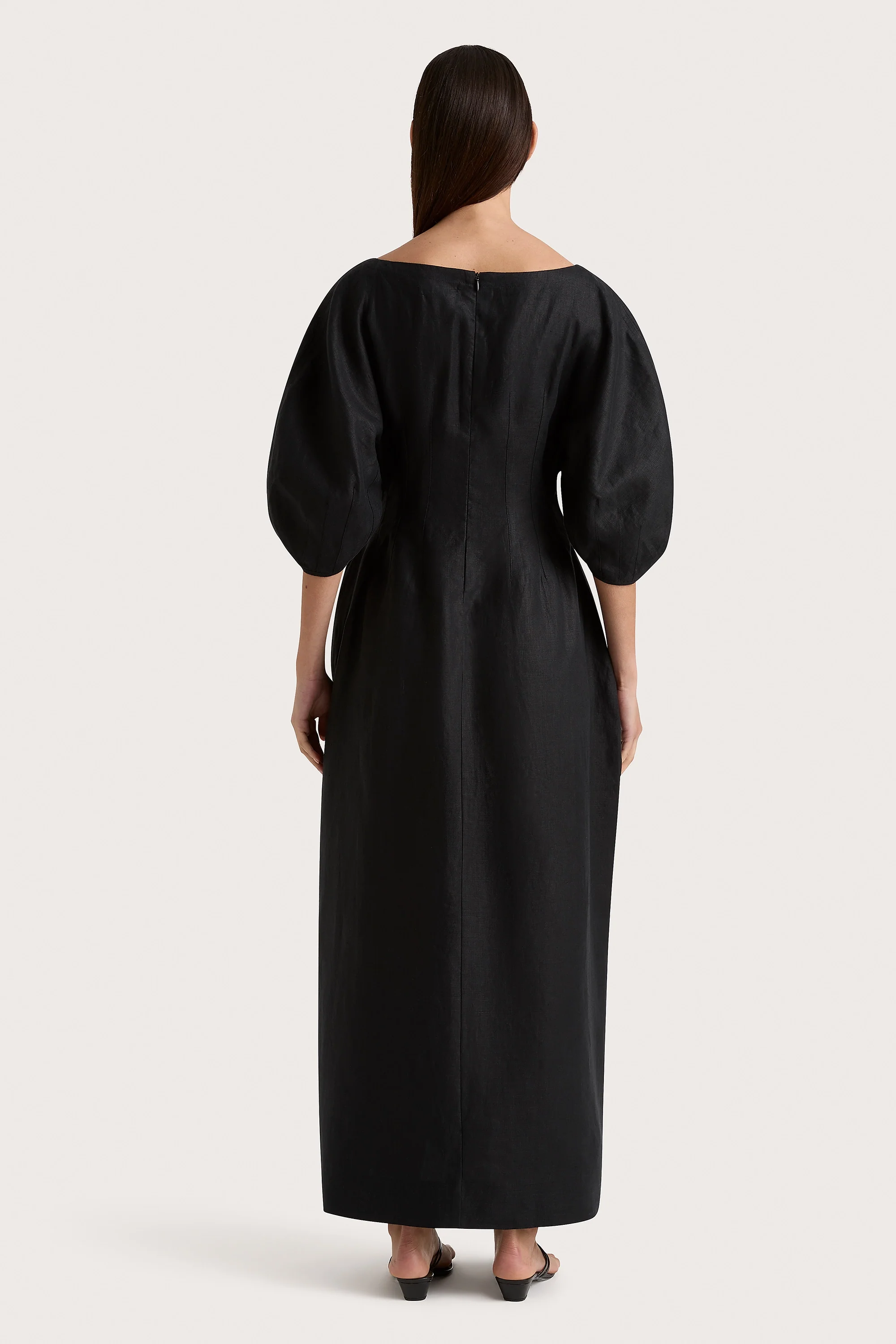 Raynara Maxi Dress Black - Final Sale - Image 4