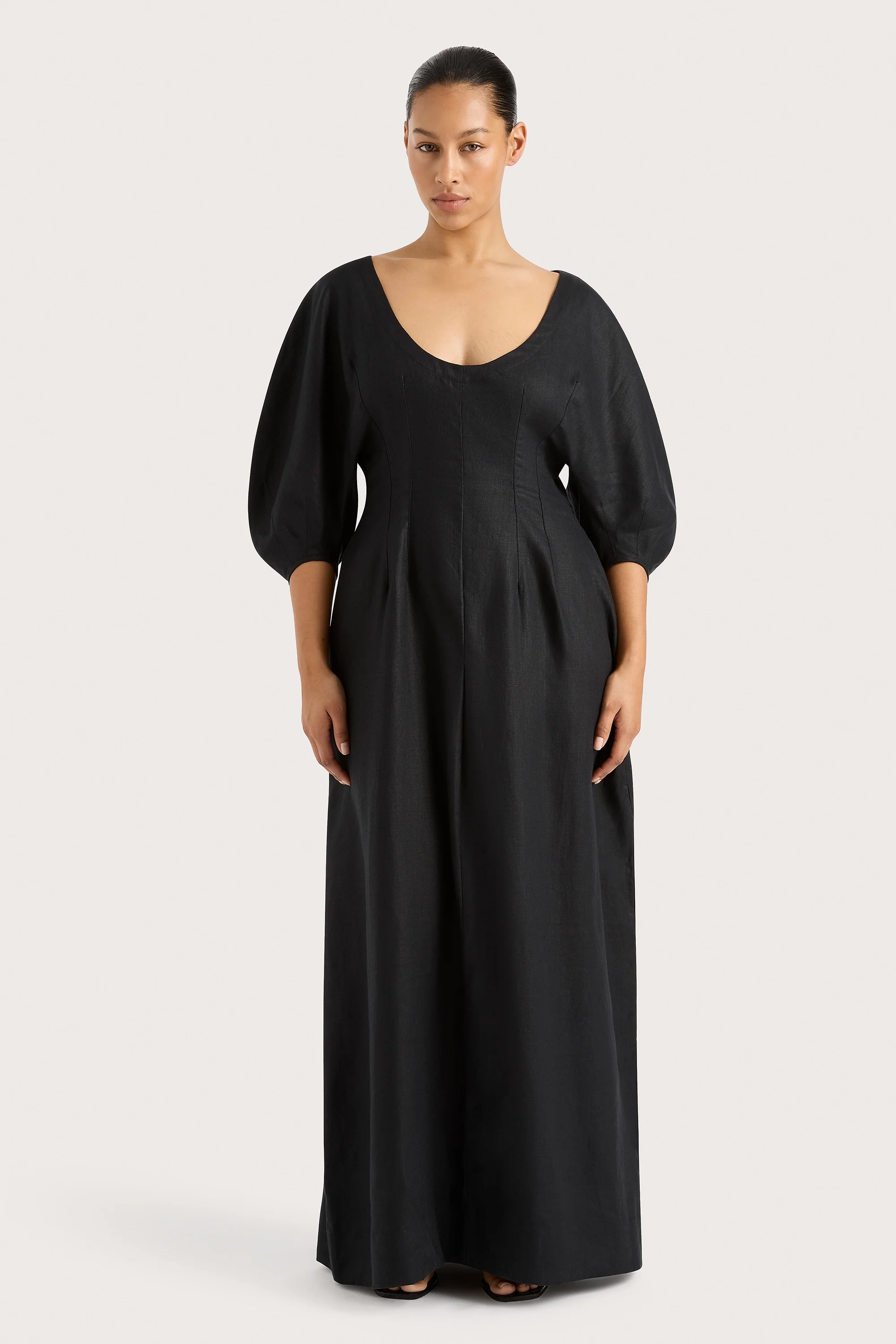Raynara Maxi Dress Black - Final Sale - Image 5