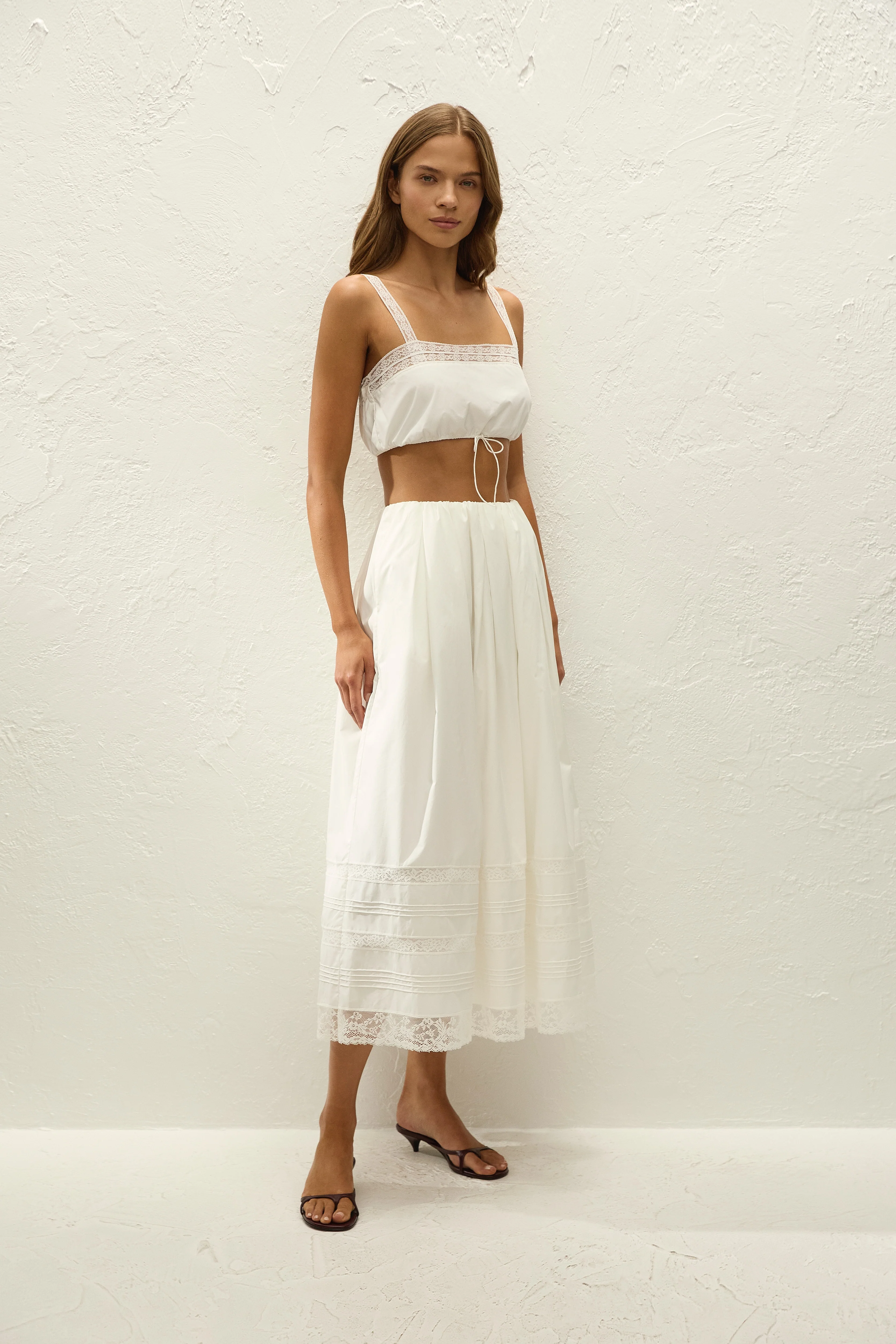 Renee Top Ixora Lace White - Image 3