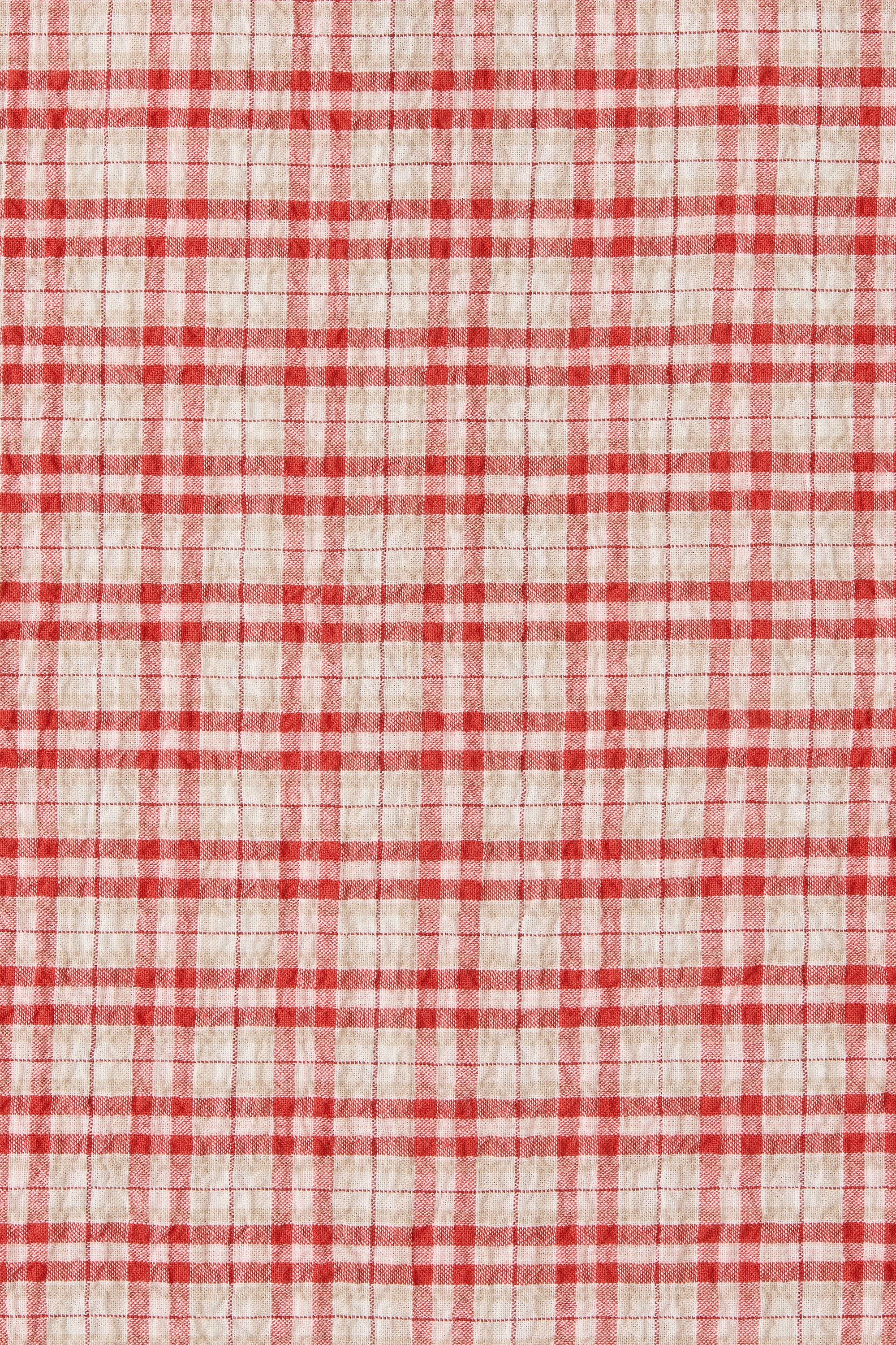 Riatto Playsuit Vintage Red Check - Image 6