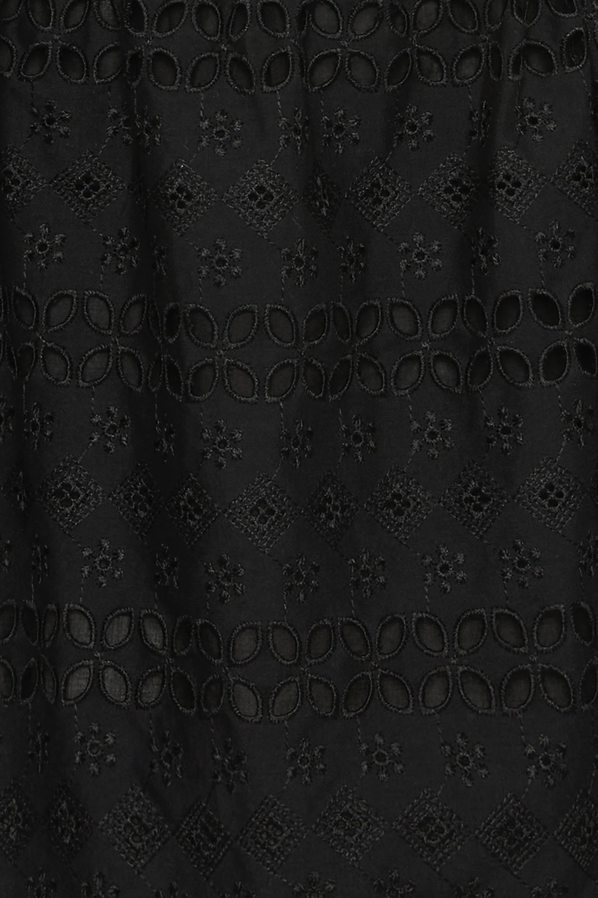 Roja Mini Dress Rosa Broderie Black - Image 5