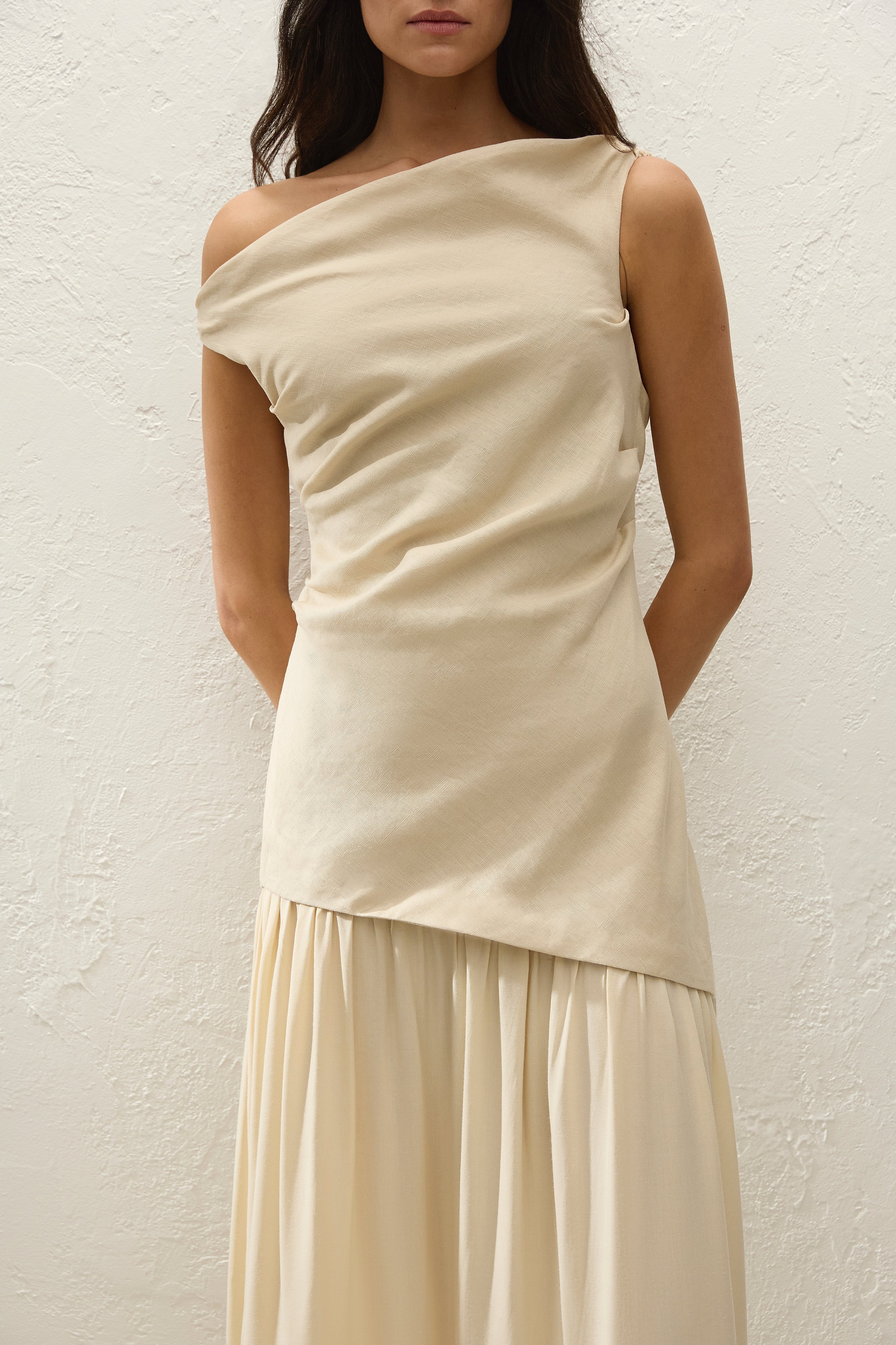 Roma Maxi Dress Panna - Image 2