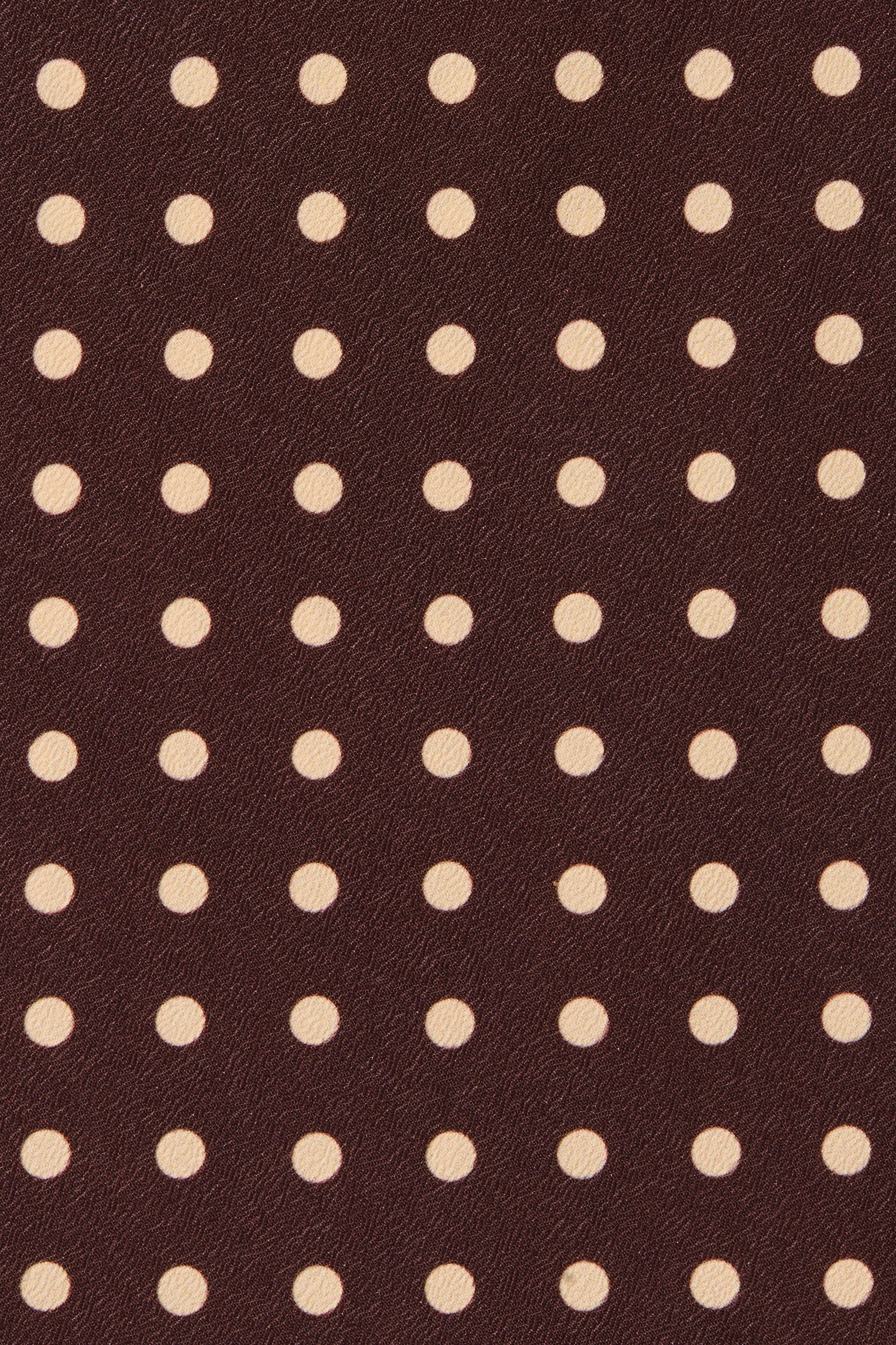 Rosa Maxi Dress Polkadot Chocolate Plum - Image 5