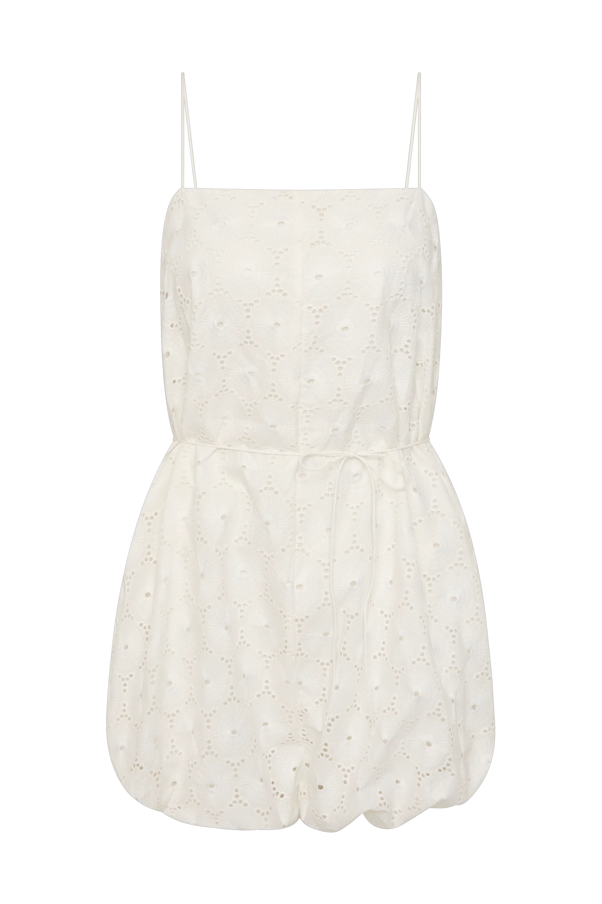 Rosella Playsuit Dolce Broderie White - Image 6