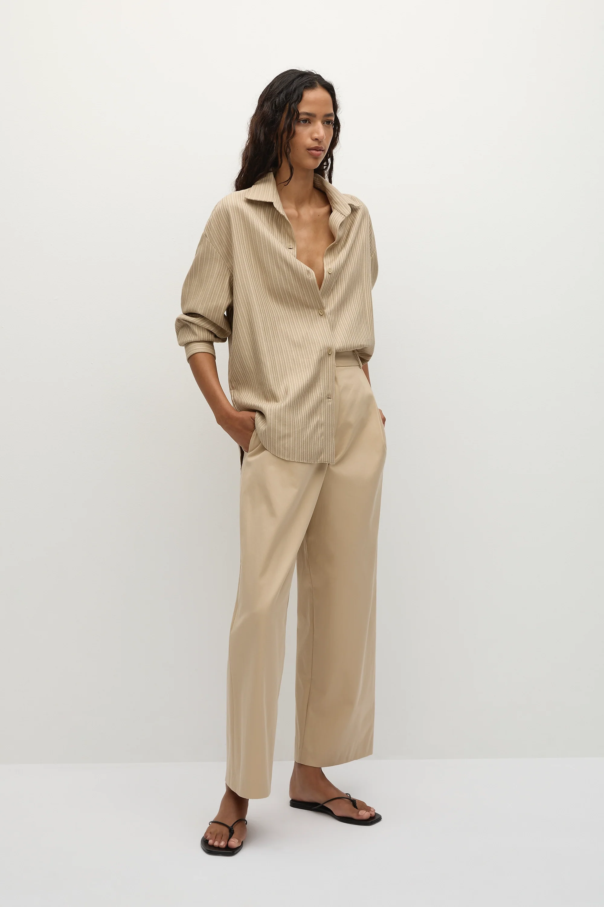 Sable Trouser Fawn - Final Sale - Image 4