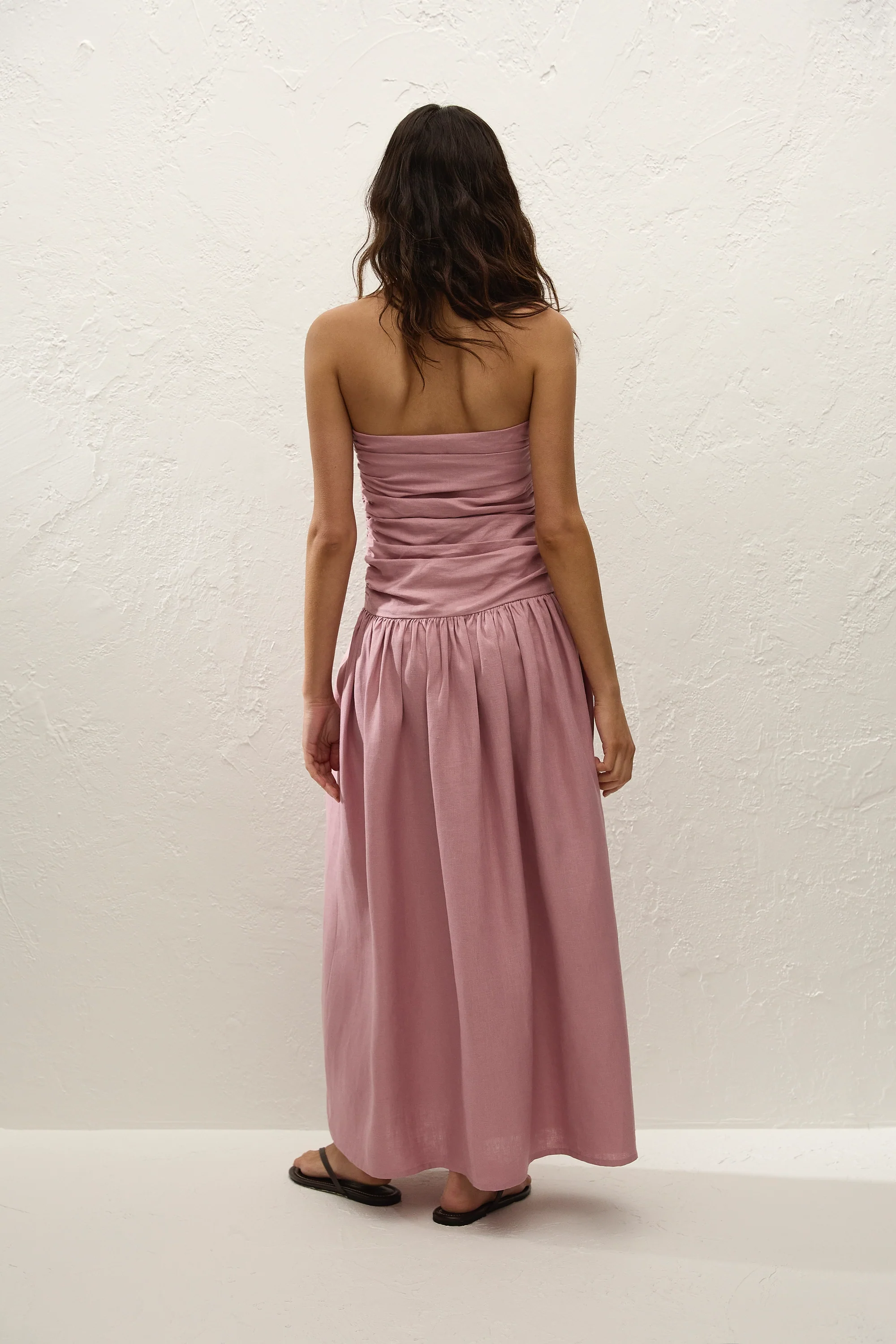 Sacha Maxi Dress Dusty Mauve - Image 5