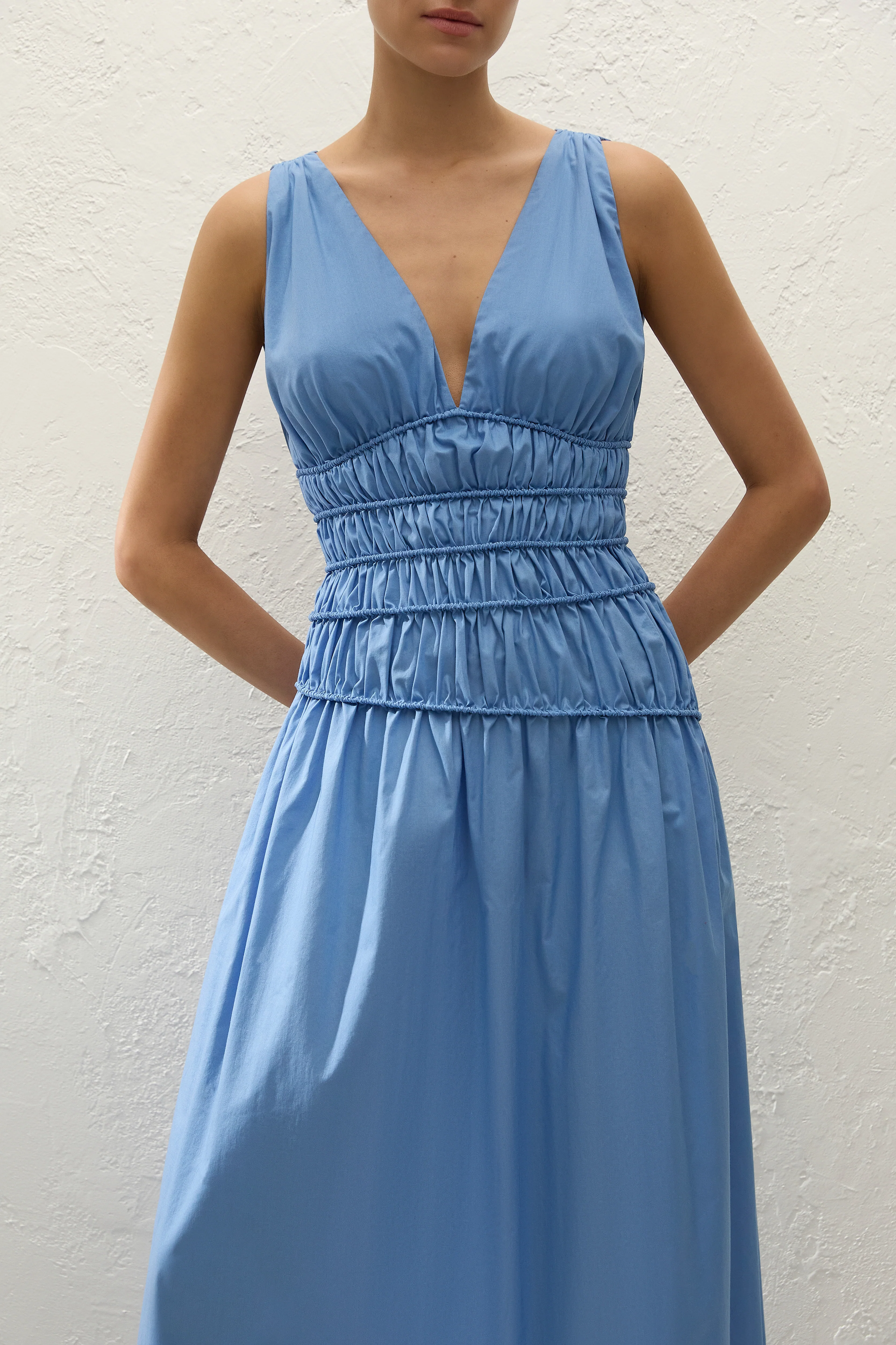 Saja Maxi Dress Venice Blue - Image 2