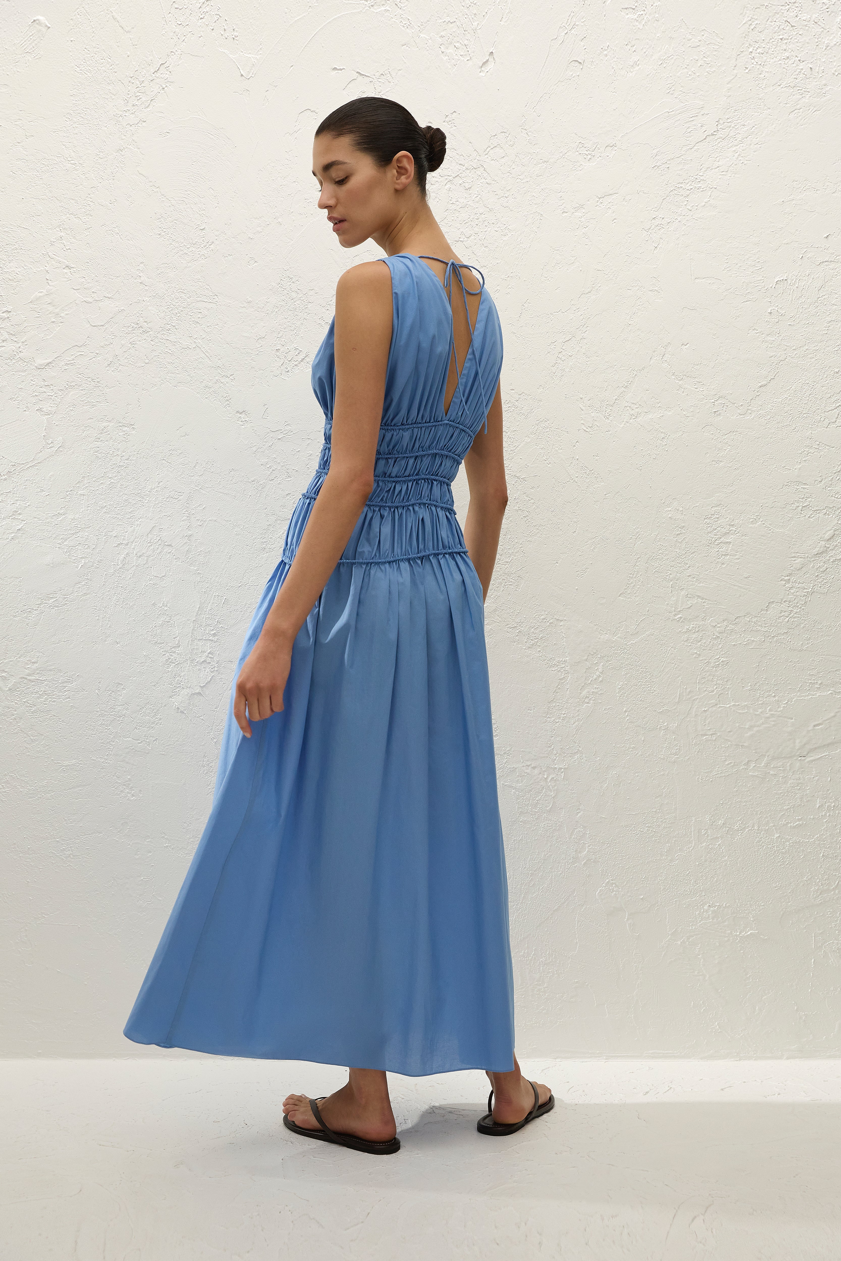 Saja Maxi Dress Venice Blue - Image 4