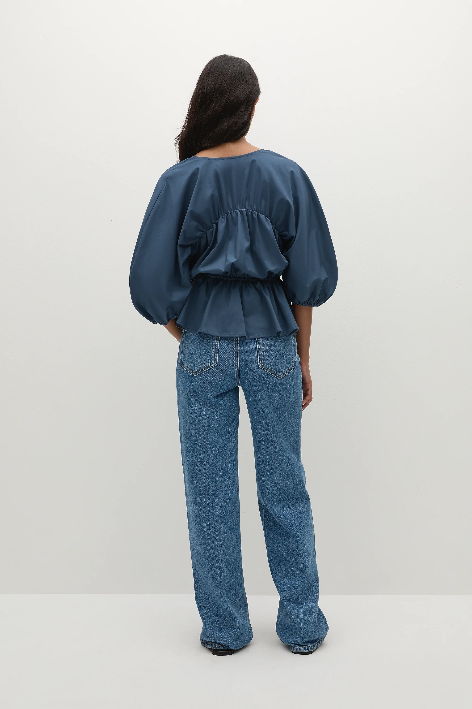 Sigrid Top Vintage Navy - Final Sale - Image 4