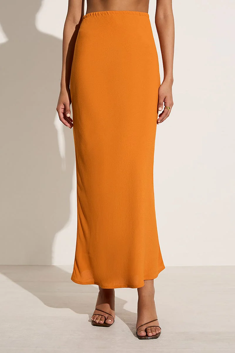 Sinem Skirt Orange - Final Sale - Image 3