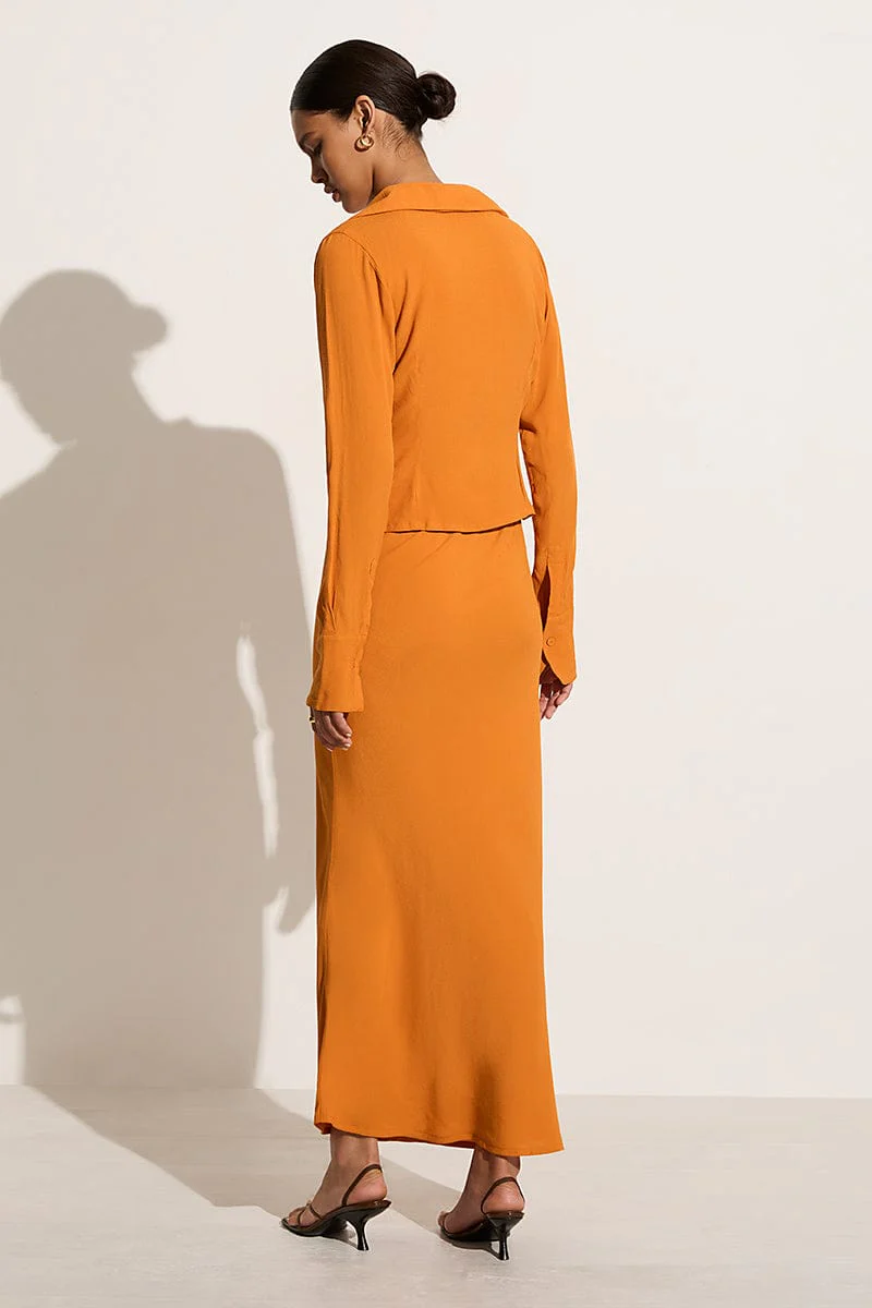 Sinem Skirt Orange - Final Sale - Image 5