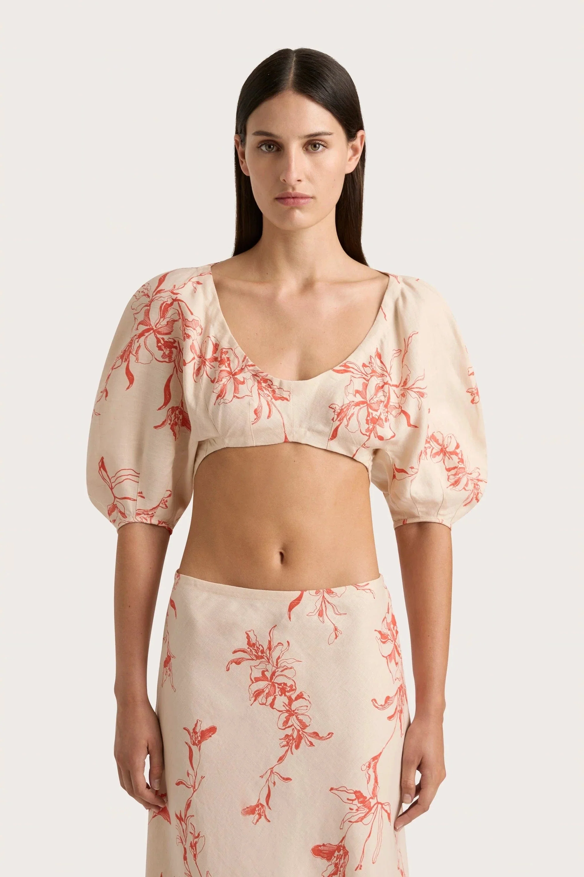Soleil Top Leilani Vermilion - Final Sale - Image 2