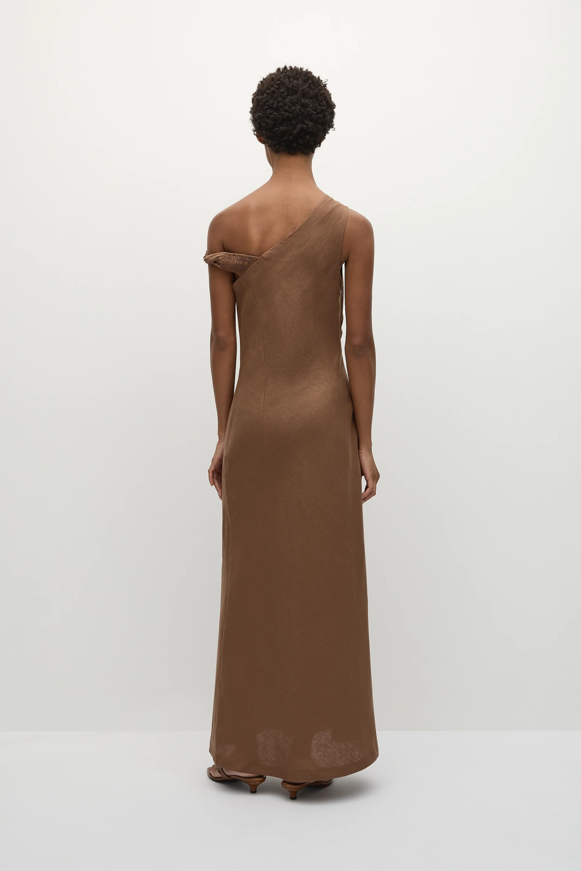 Suis Midi Dress Clay - Final Sale - Image 4