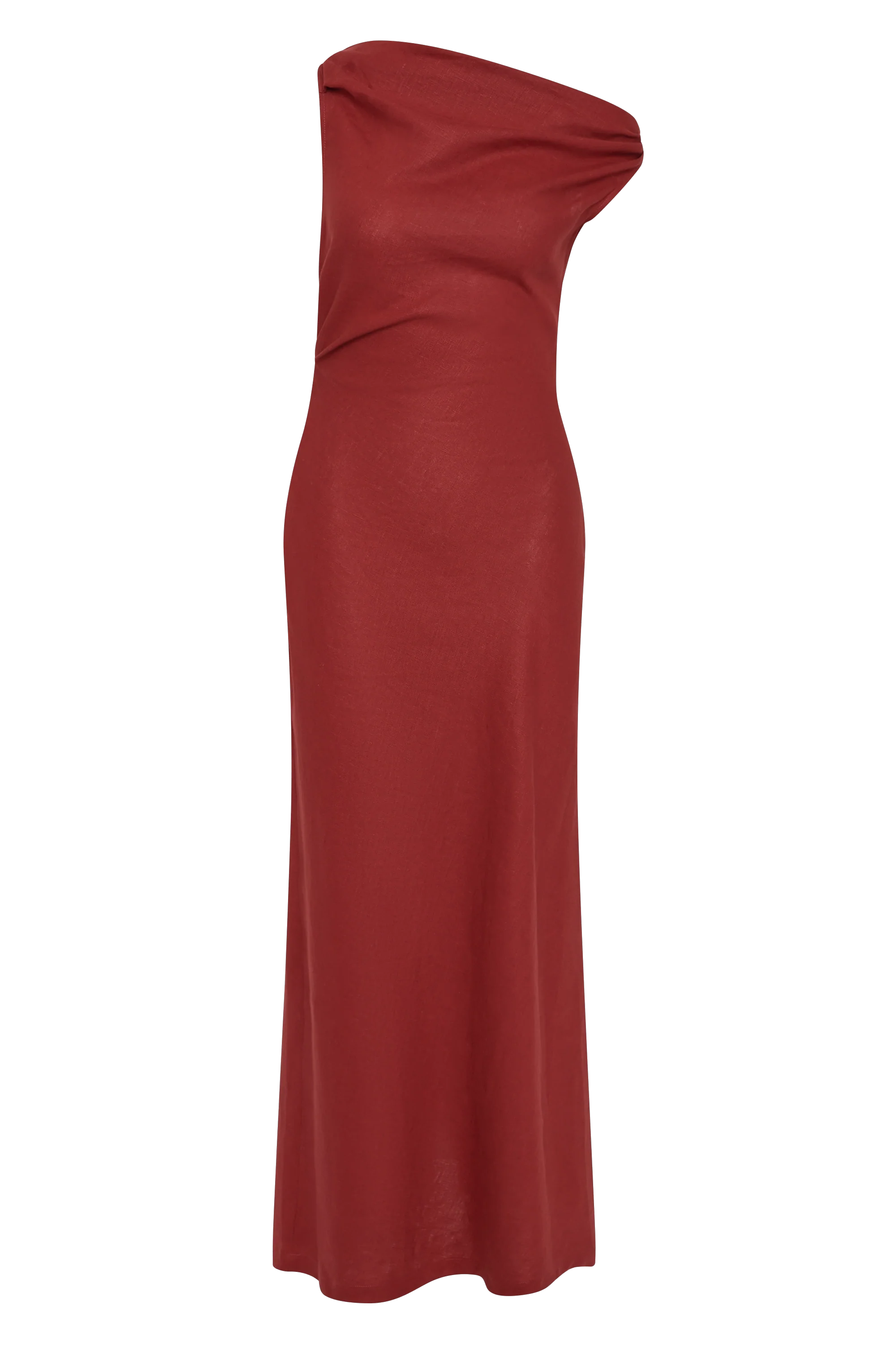 Suis Midi Dress Deep Red - Final Sale - Image 7