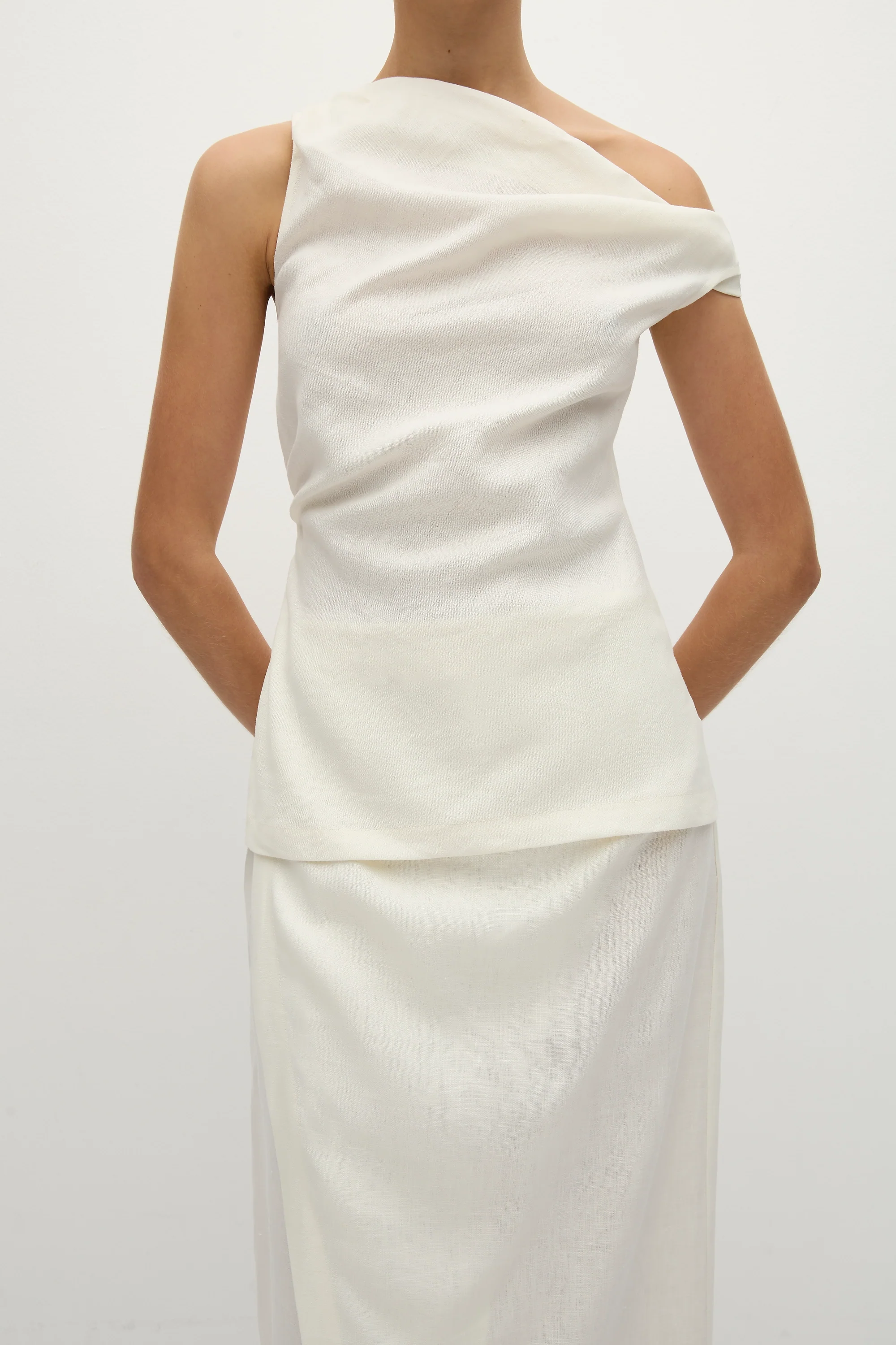 Suis Top White - Final Sale - Image 2