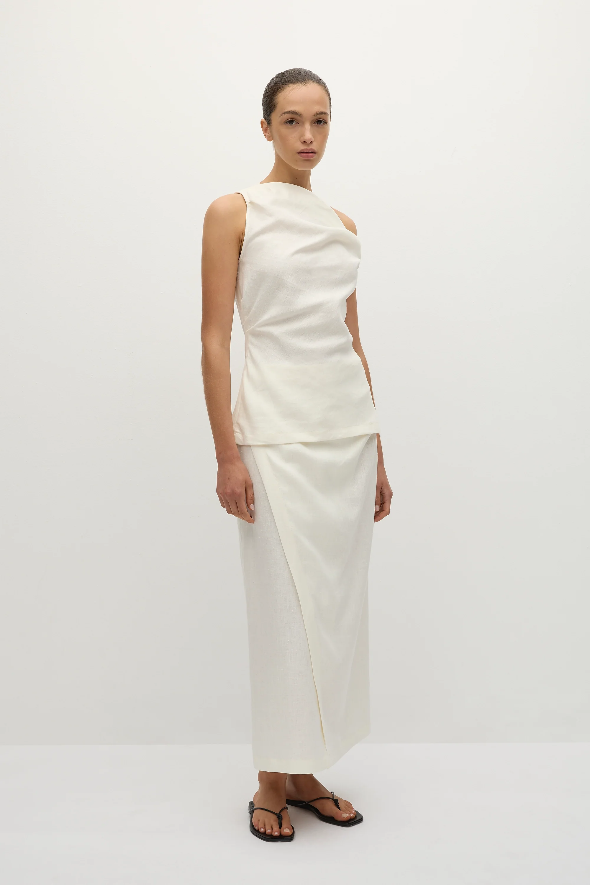 Suis Top White - Final Sale - Image 3