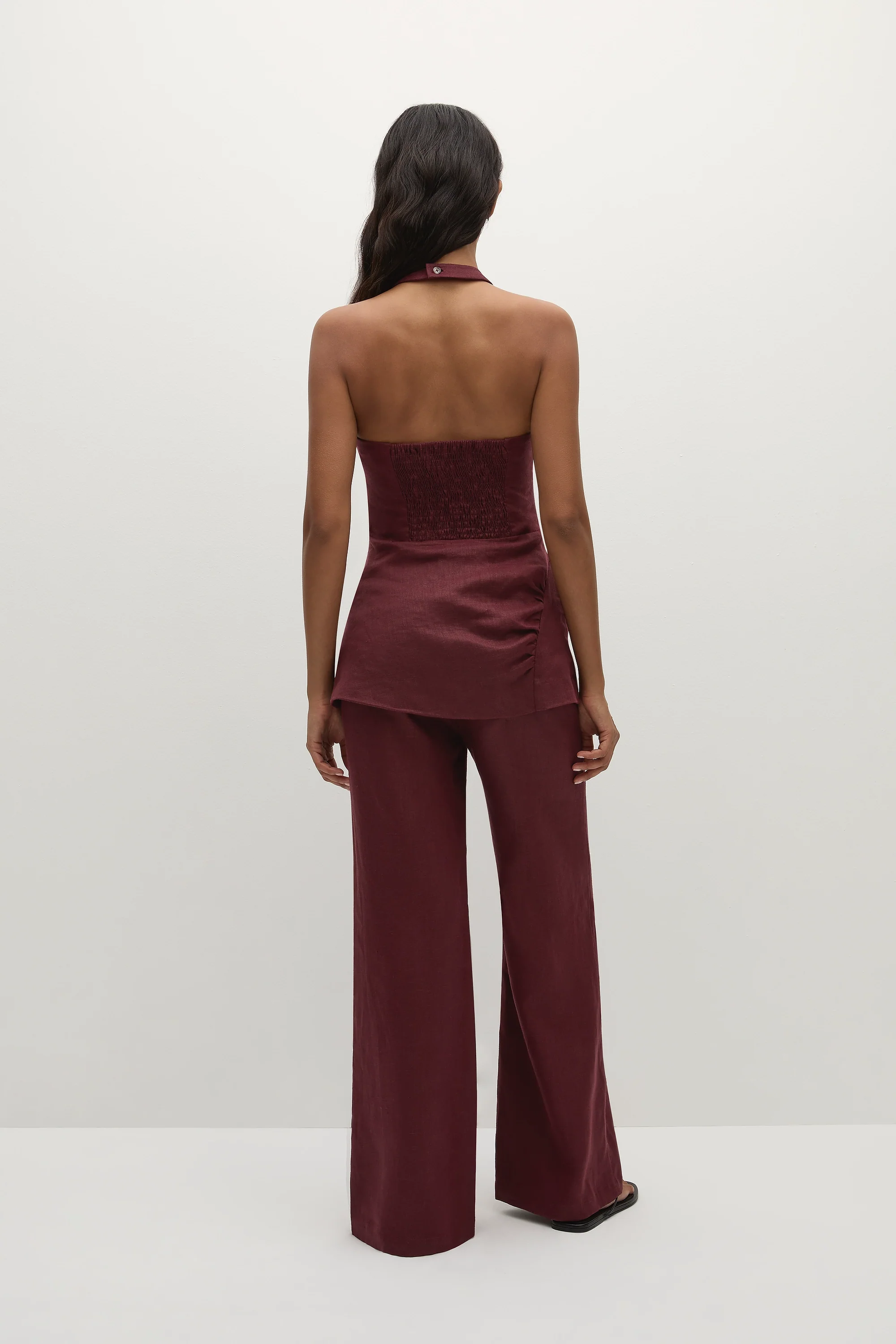 Syna Pant Bordeaux - Final Sale - Image 5