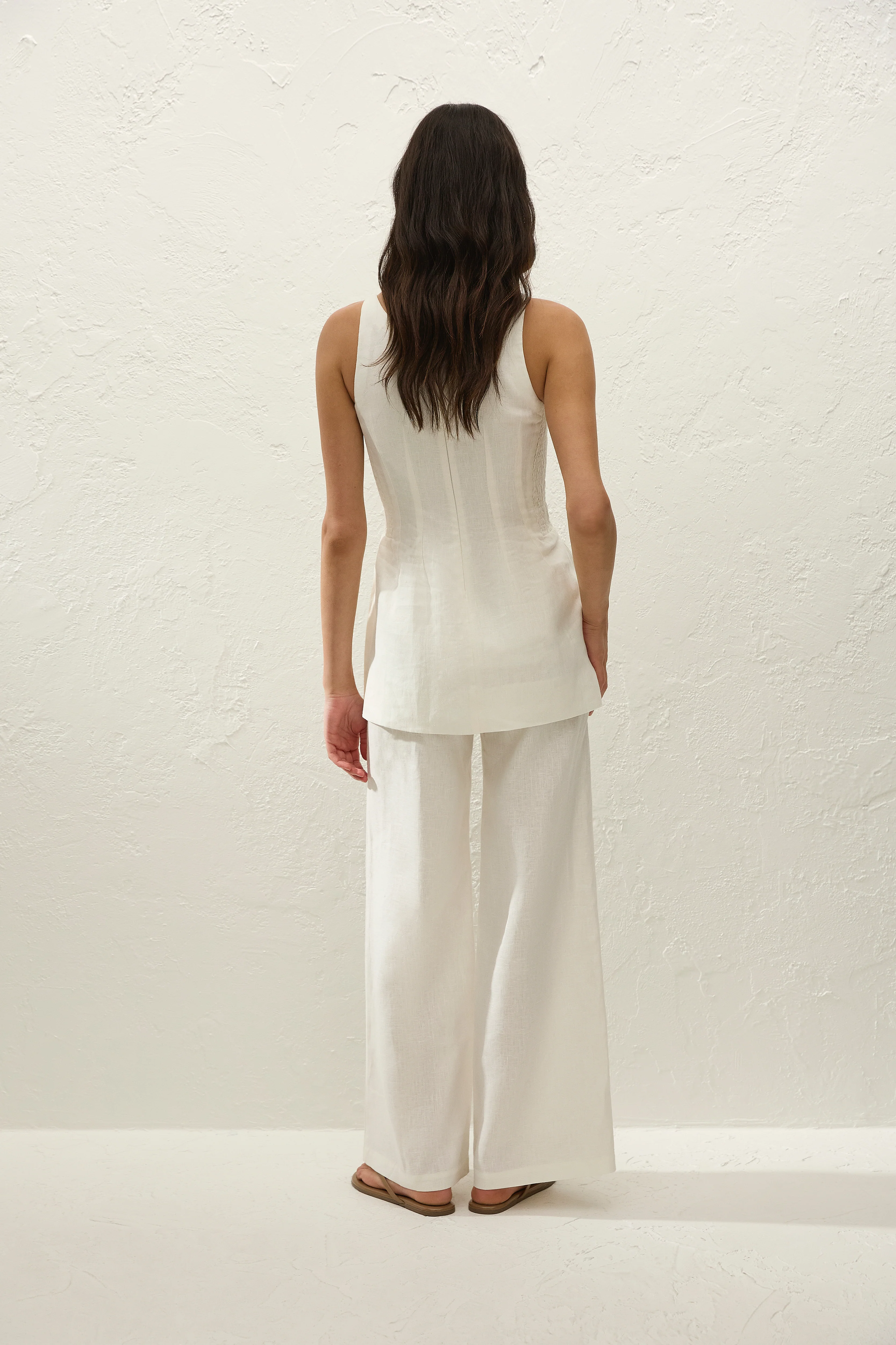 Syna Pant White - Image 4