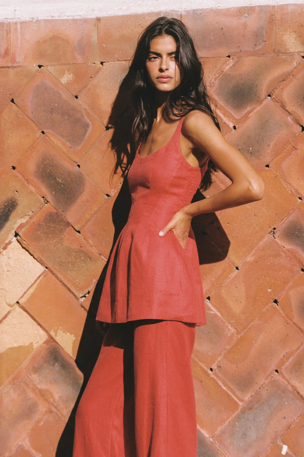 Syna Top Dusty Tomato - Image 2